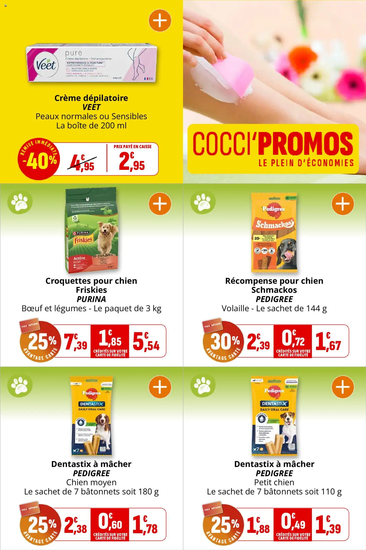 {H1} | Page: 41 | Produits: Volaille, Crème dépilatoire, Croquettes pour chien, Crème