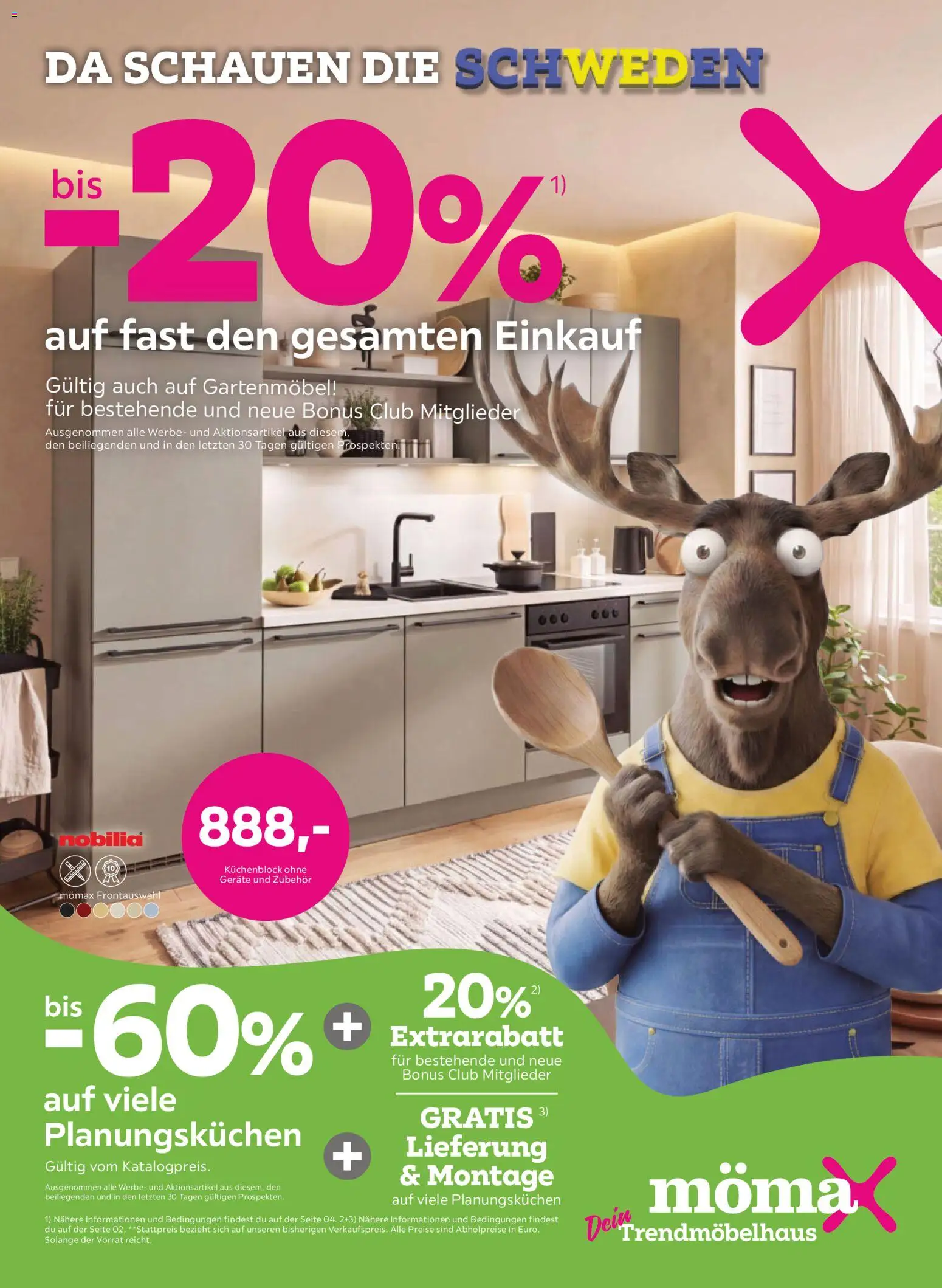 Mömax Prospekt | 08.06.2026 | Wie erhält man einen begrenzten Rabatt? | Deutschland