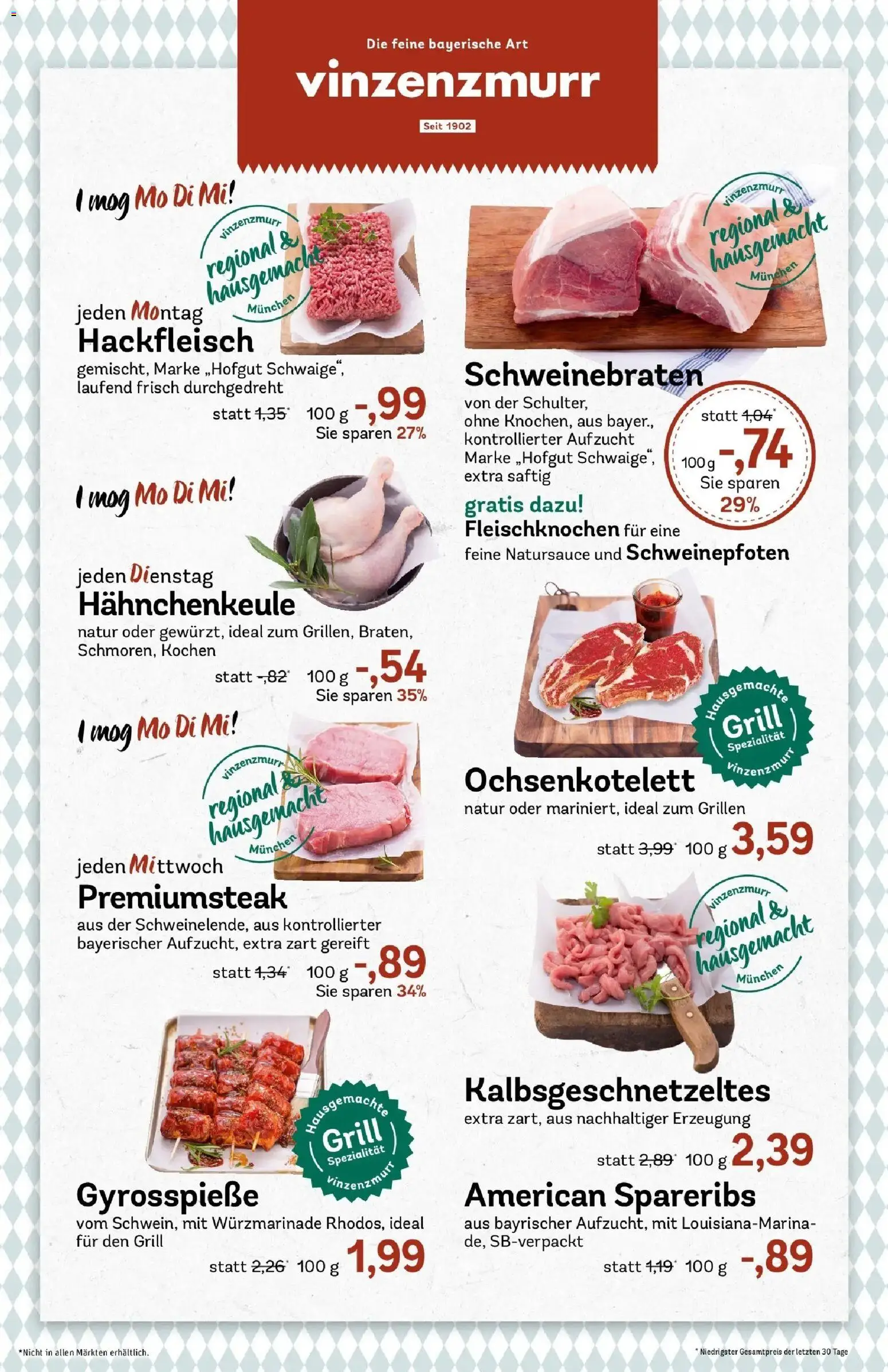 Rewe Prospekt München – gültig ab 06.07.2026 | Seite: 8 | Produkte: Grill, Hackfleisch