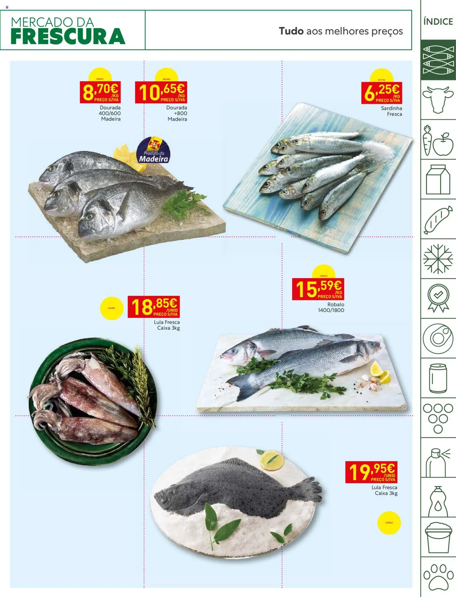 Recheio Folheto Madeira │ válido de 26.05.2026 | Página: 3 | Produtos: Dourada, Caixa