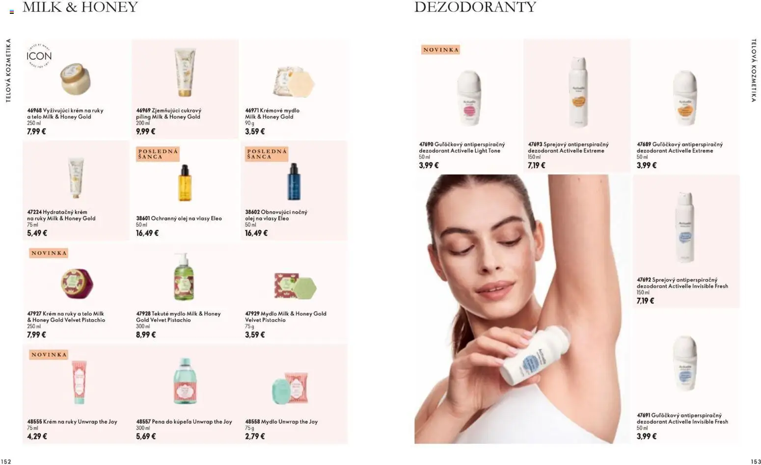Nové Oriflame akcie – leták je platný od 11.11.2026 | Strana: 77 | Produkty: Olej, Olej na vlasy, Pena do kúpeľa, Dezodorant