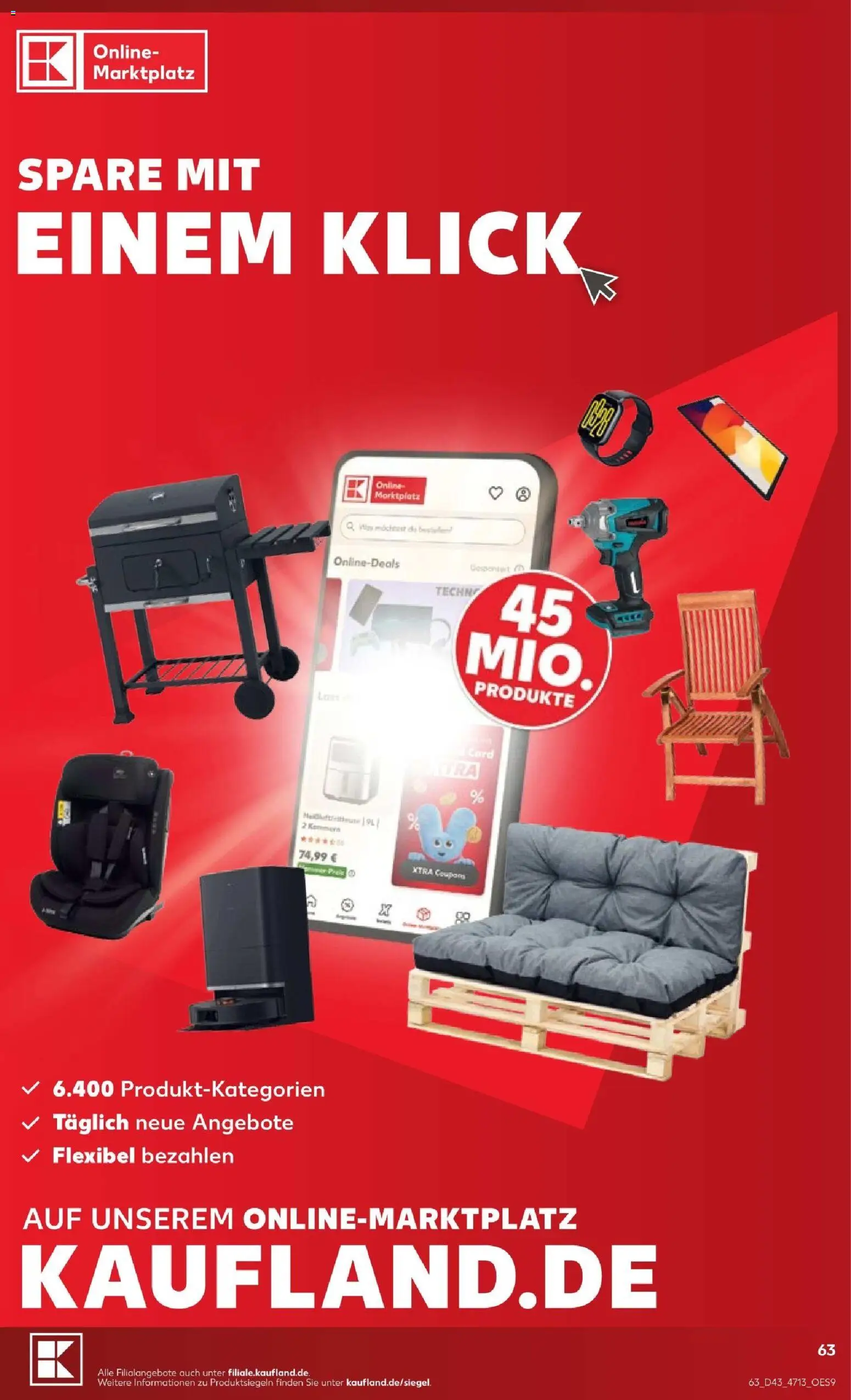 Kaufland Prospekt Leipzig – gültig ab 18.10.2026 | Seite: 63 | Produkte: Grill, Magazin, Backofen