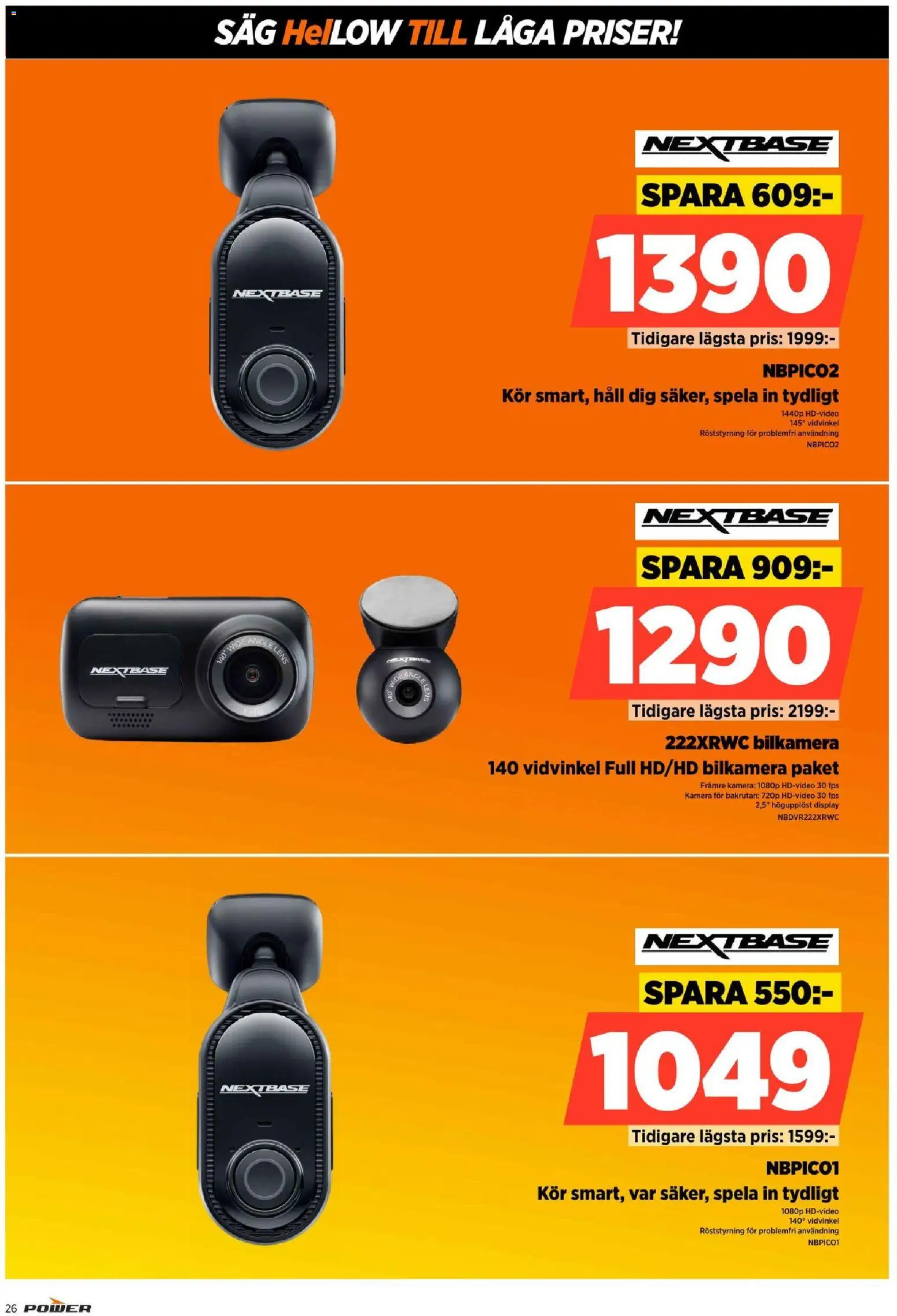 Power reklamblad aktuell från 12/10/2026 | Sida: 26 | Produkter: Såg, Häll, Kamera