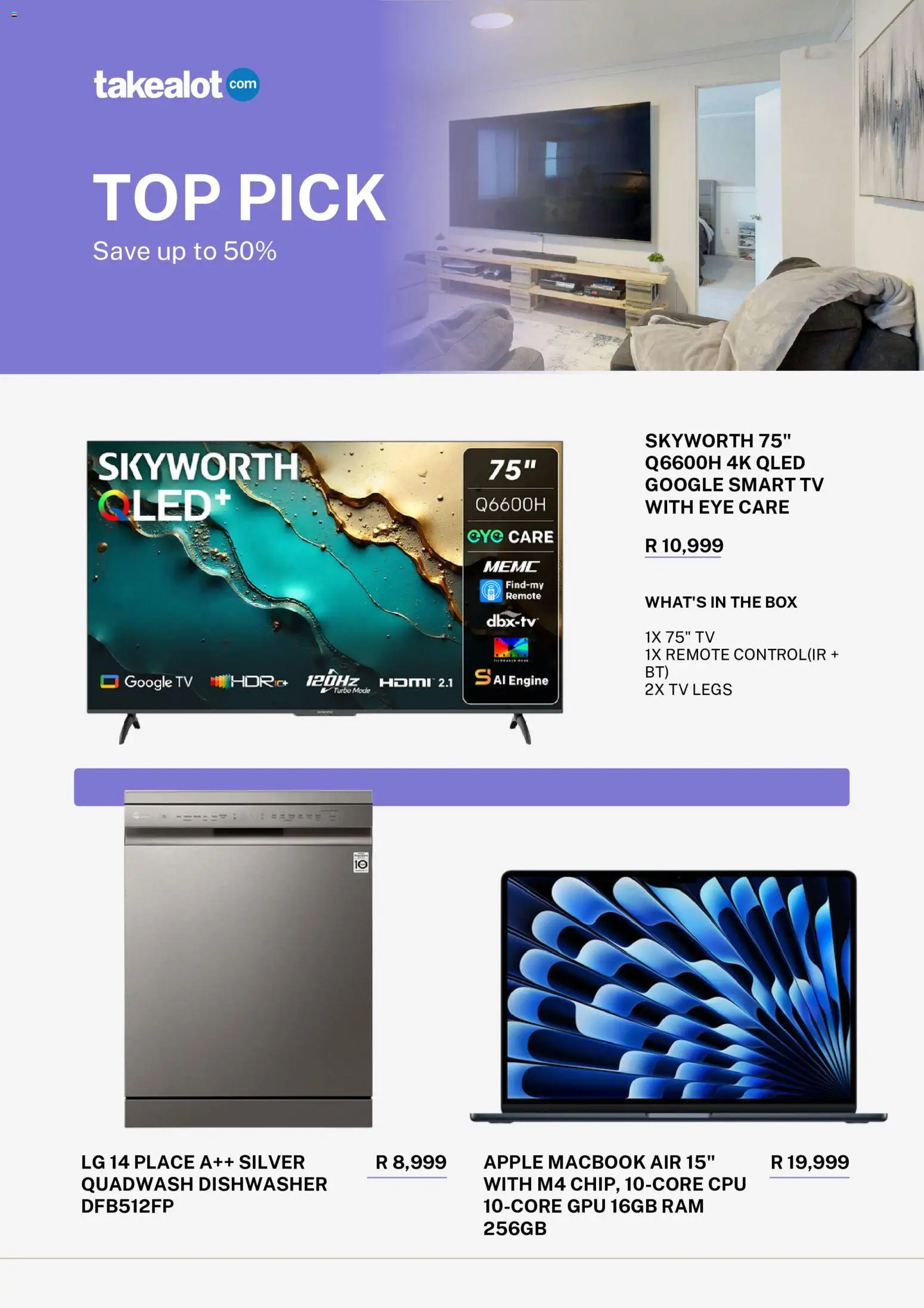 Takealot Specials | 01/05/2026 | How to get a limited discount? Save today! | South Africa