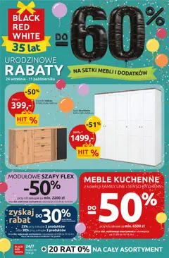 Pogląd oferty "Black Red White promocje" - ważna od 24.09.2026