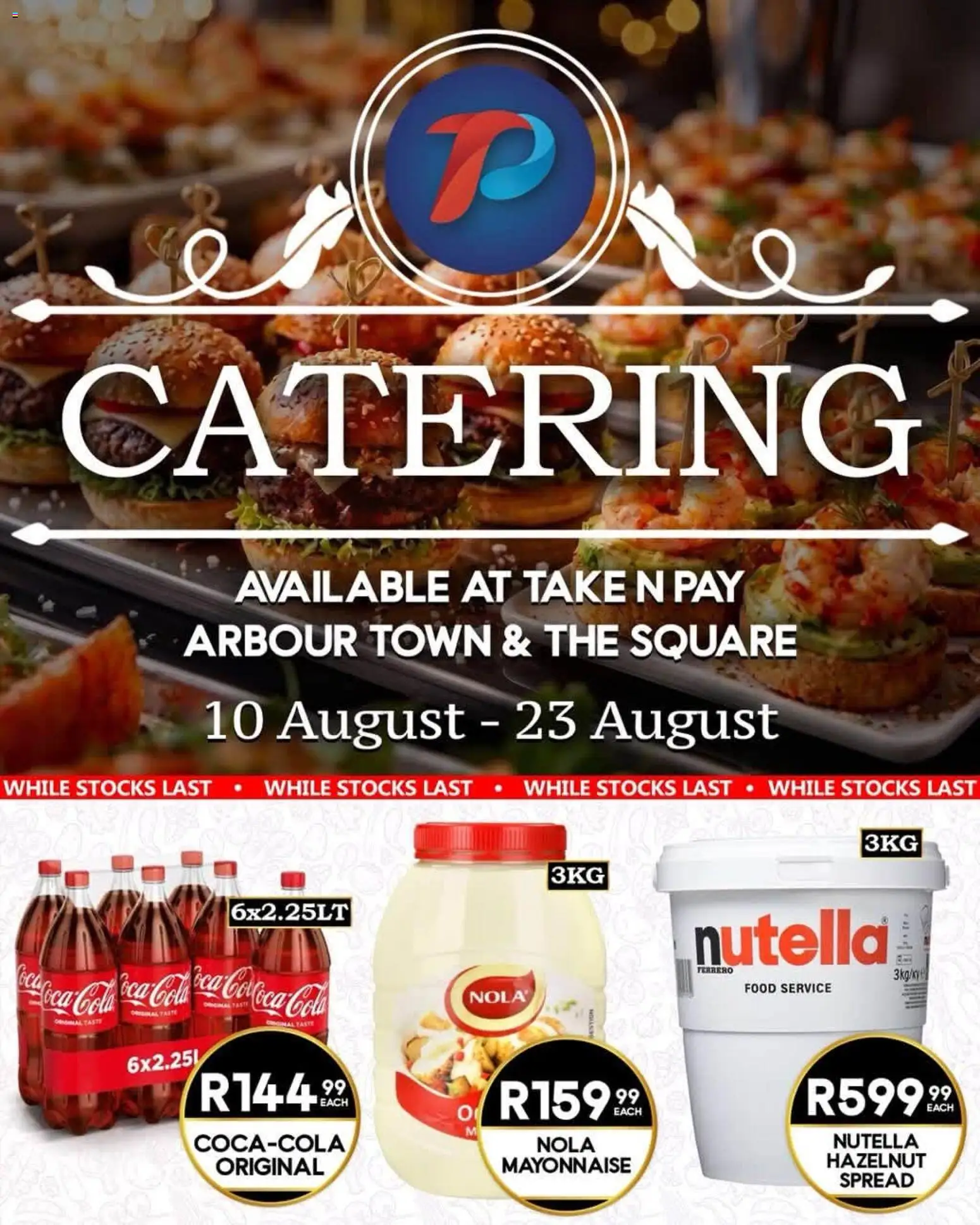 New Take n Pay catalogue – valid from 10/08/2026 | Page: 1 | Products: Spread, Mayonnaise