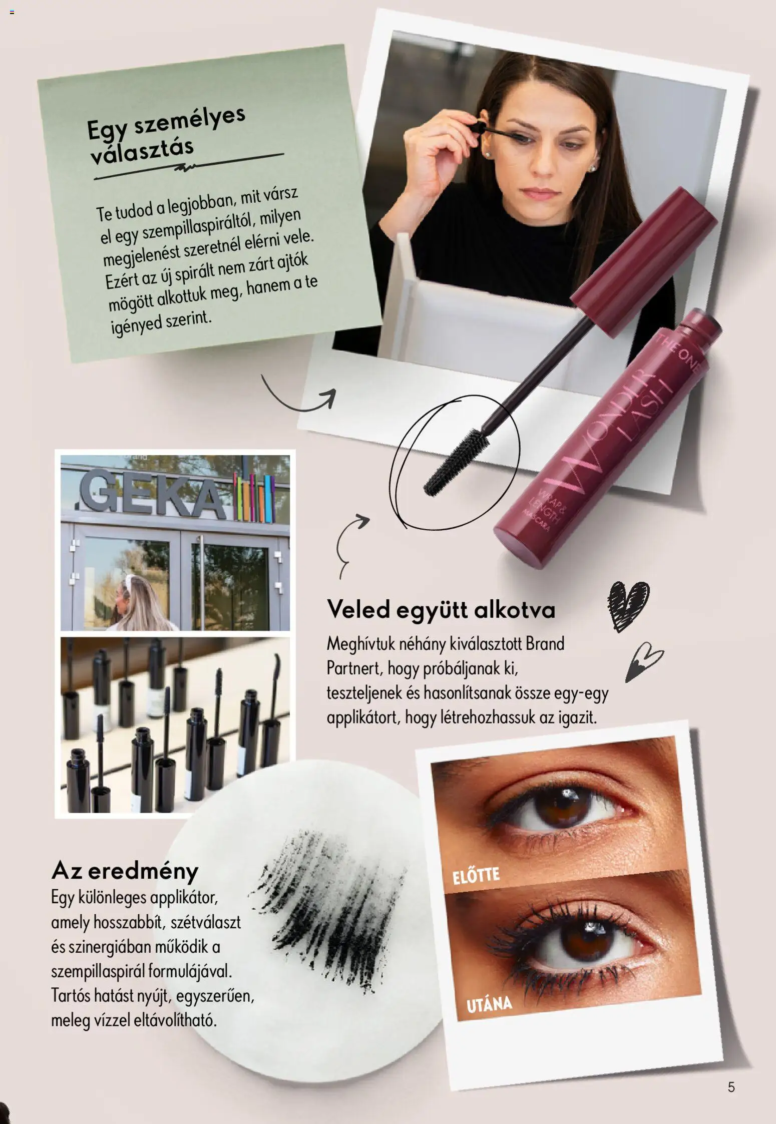 Oriflame akciós ujság - amely érvényes a következő dátumtól: 2026.09.09. | Oldal: 5 | Termékek: Szempillaspirál, Ajtók