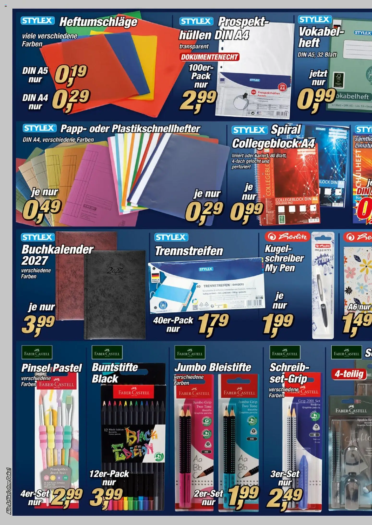 Posten Börse Prospekt – gültig ab 08.08.2026 | Seite: 4 | Produkte: Pinsel