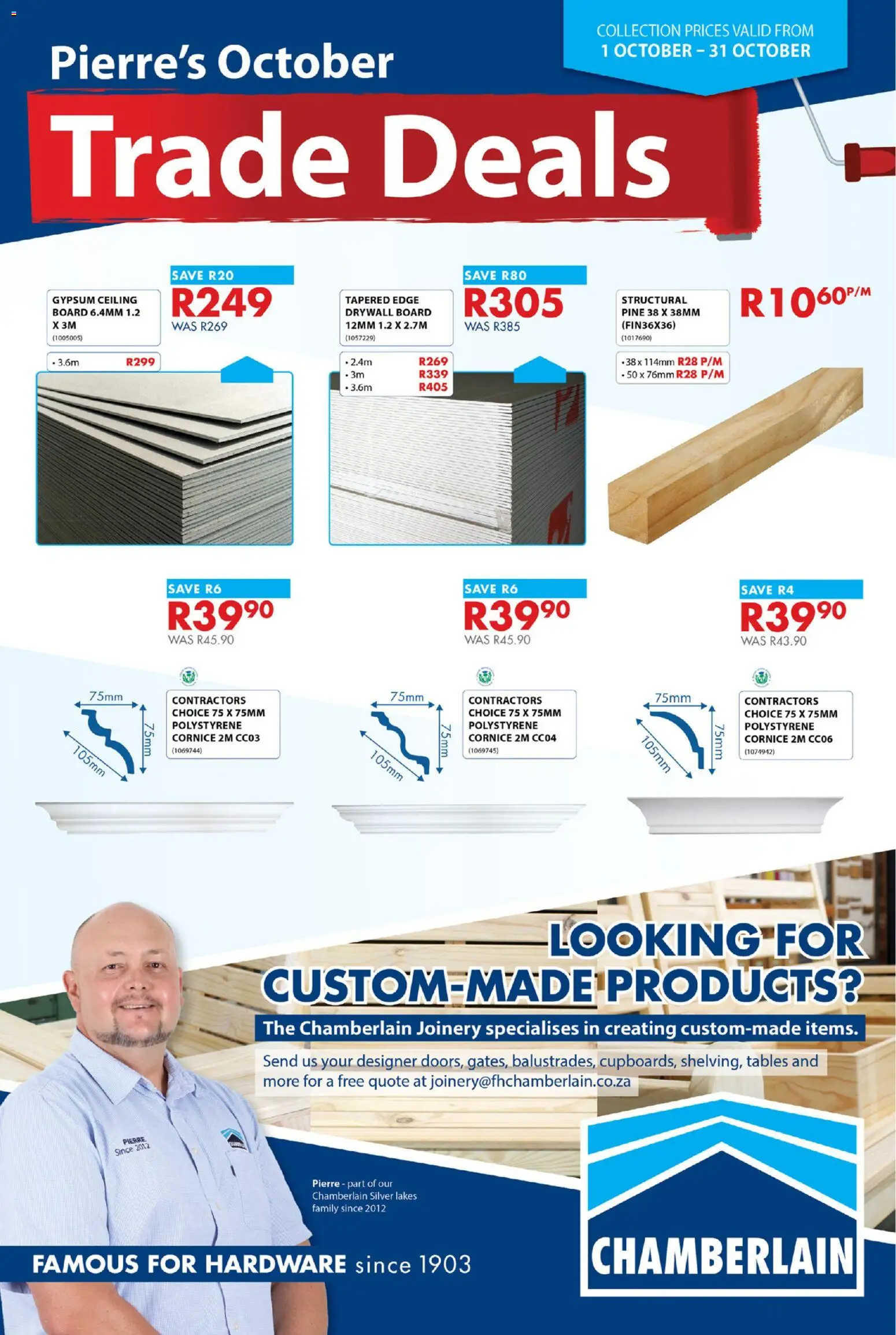 New Chamberlain catalogue – valid from 01/10/2026 | Page: 1