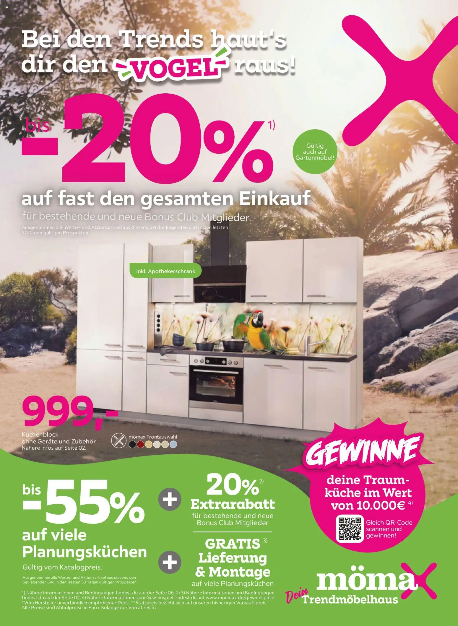 Mömax Prospekt aktuell gültig ab 16.06.2026 | Seite: 1 | Produkte: Gartenmöbel
