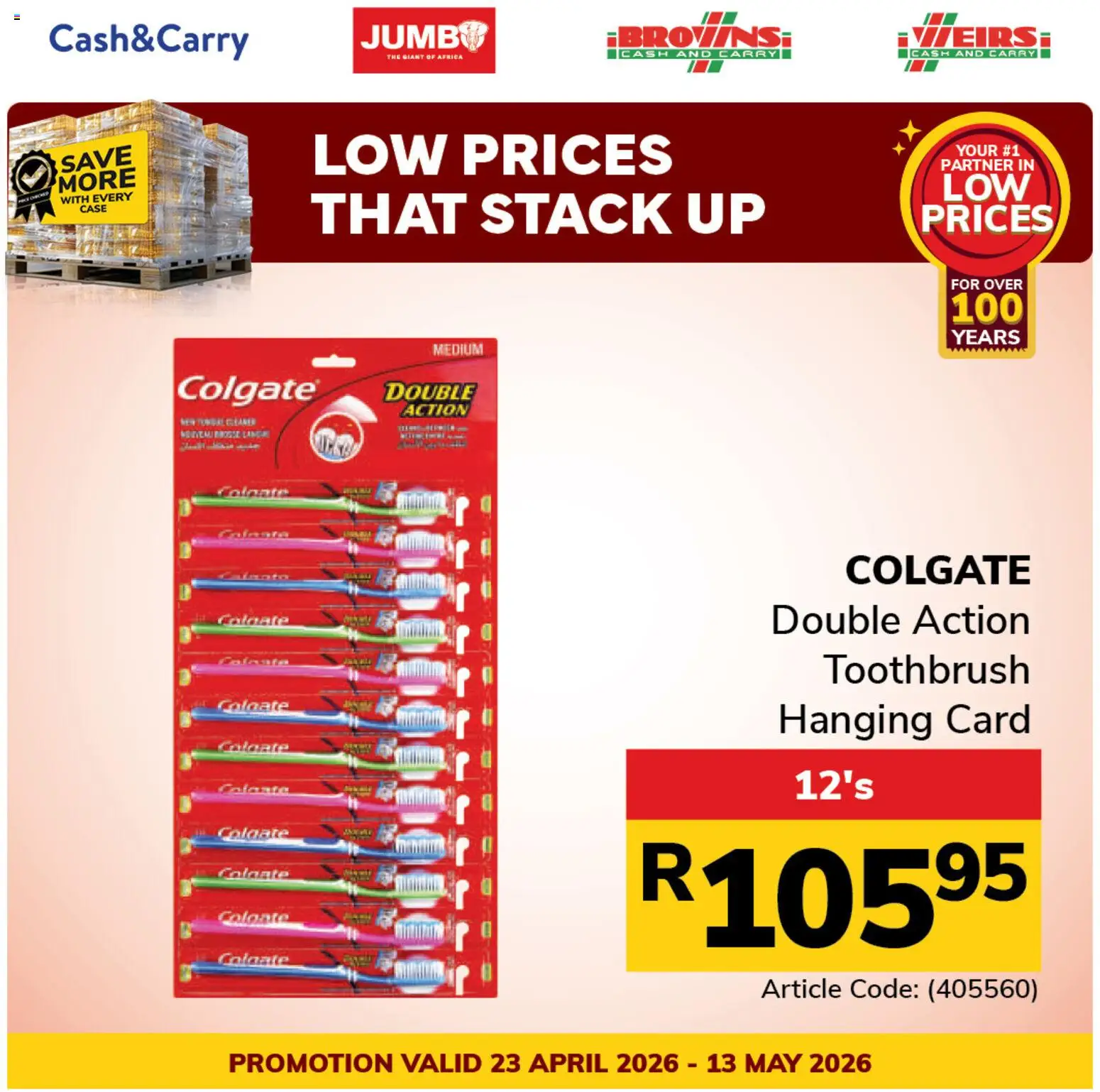 New Jumbo catalogue – valid from 23.04.2026 | Page: 3 | Products: Case, Toothbrush