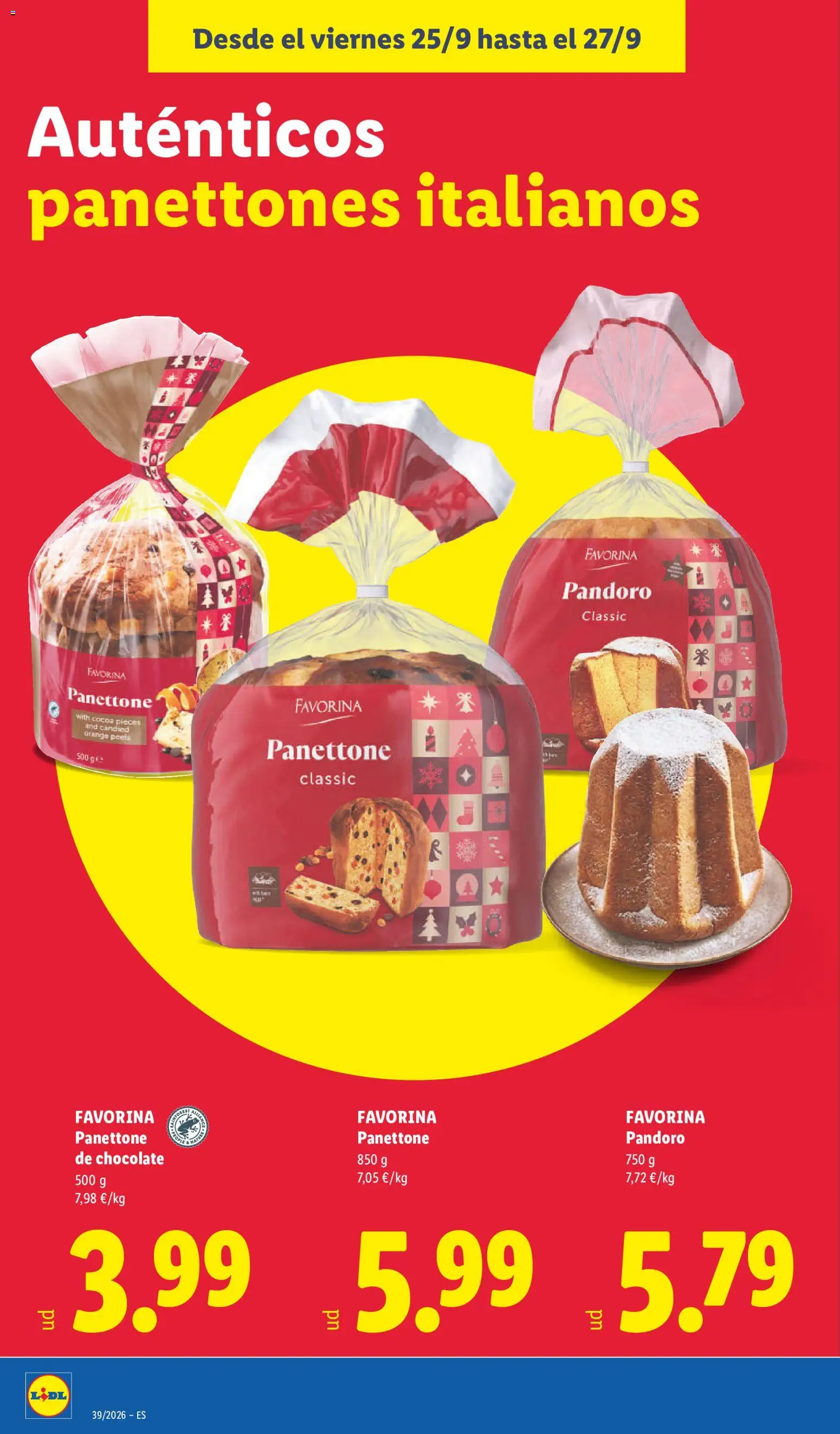 Lidl folleto │ válido desde el 21/09/2026 | Página: 32 | Productos: Chocolate