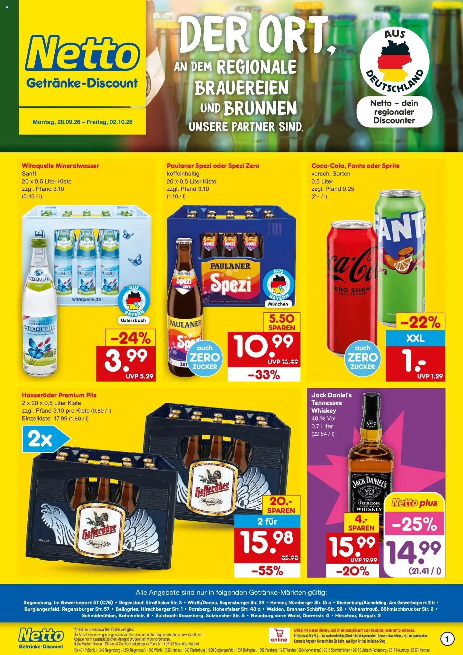 Netto Marken Discount Montag, 28. September