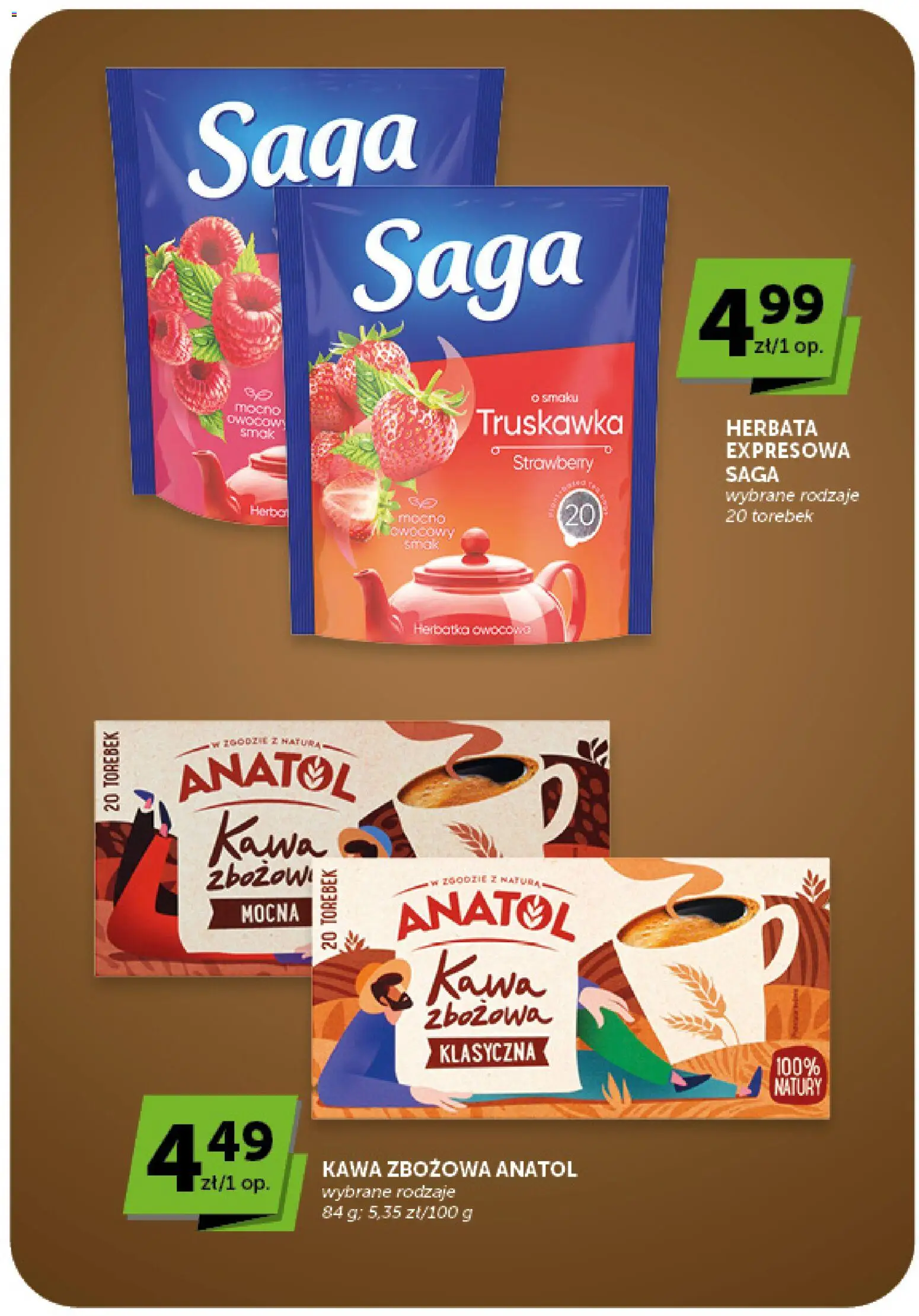 Euro Sklep gazetka od 09.07.2026 | Strona: 35 | Produkty: Kawa, Herbata