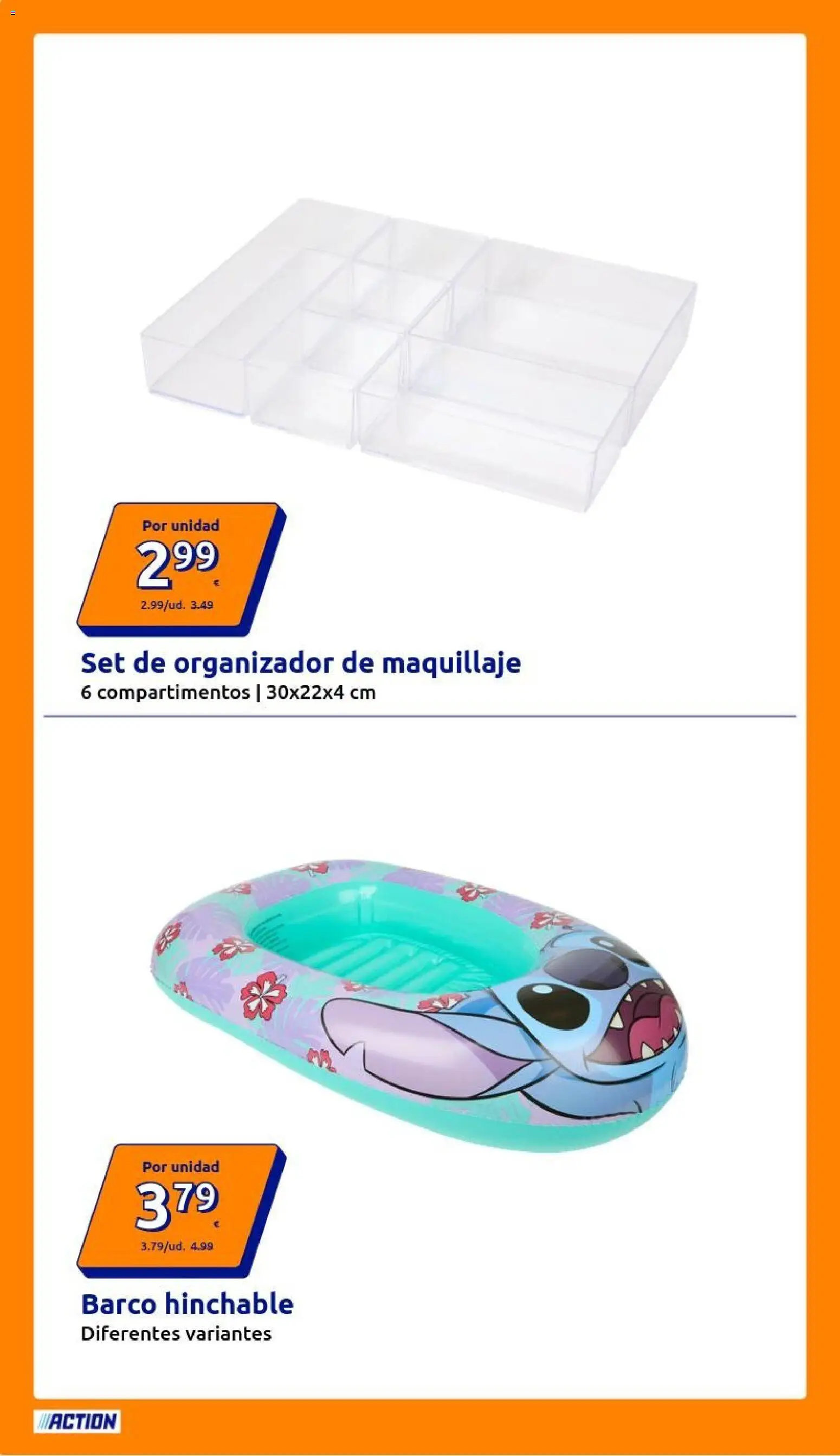 Action folleto │ válido desde el 01/07/2026 | Página: 16 | Productos: Maquillaje, Organizador