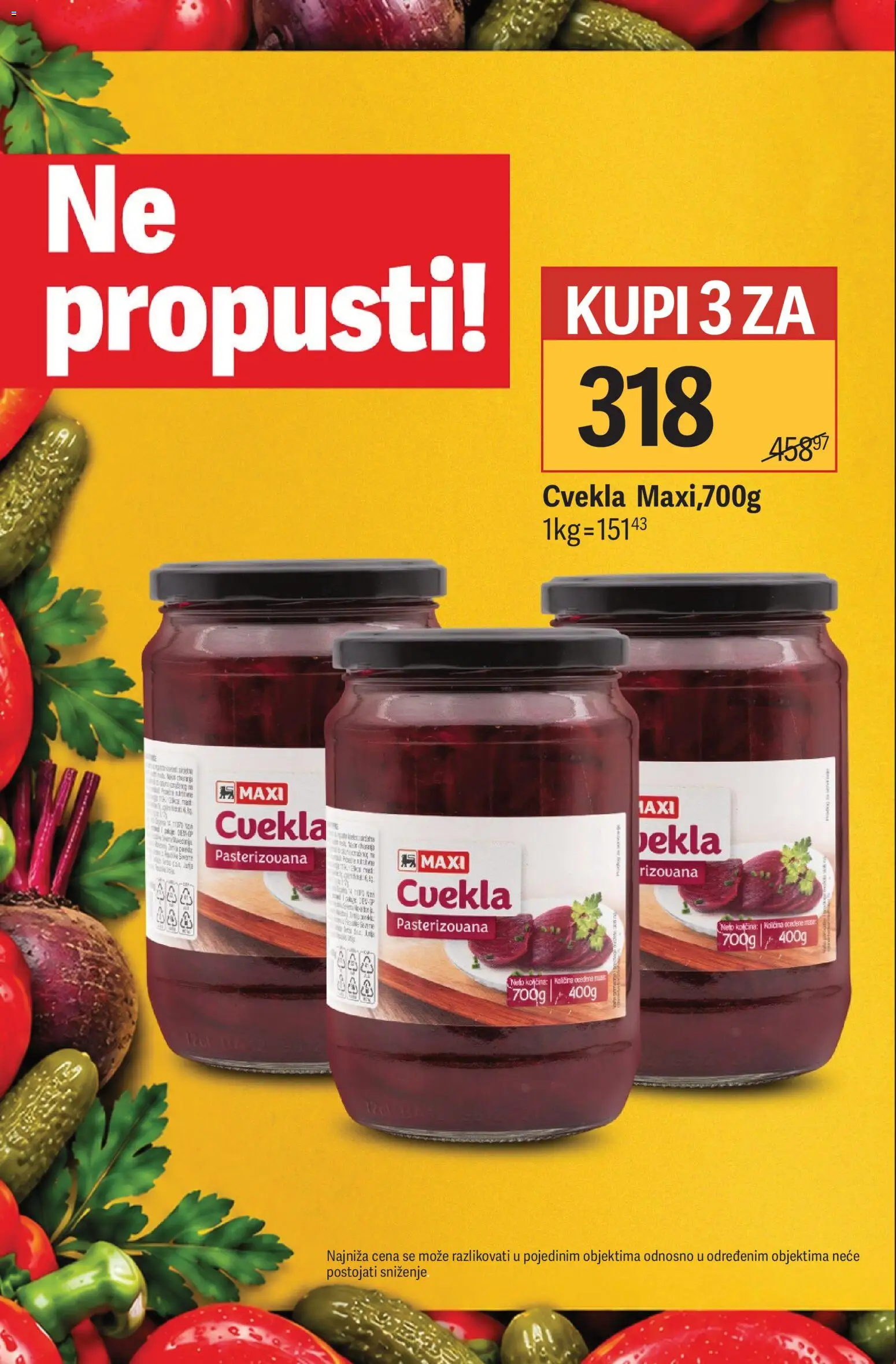 Mega Maxi katalog - važi od 17.09.2026 | Strana: 2 | Proizvode: Cvekla