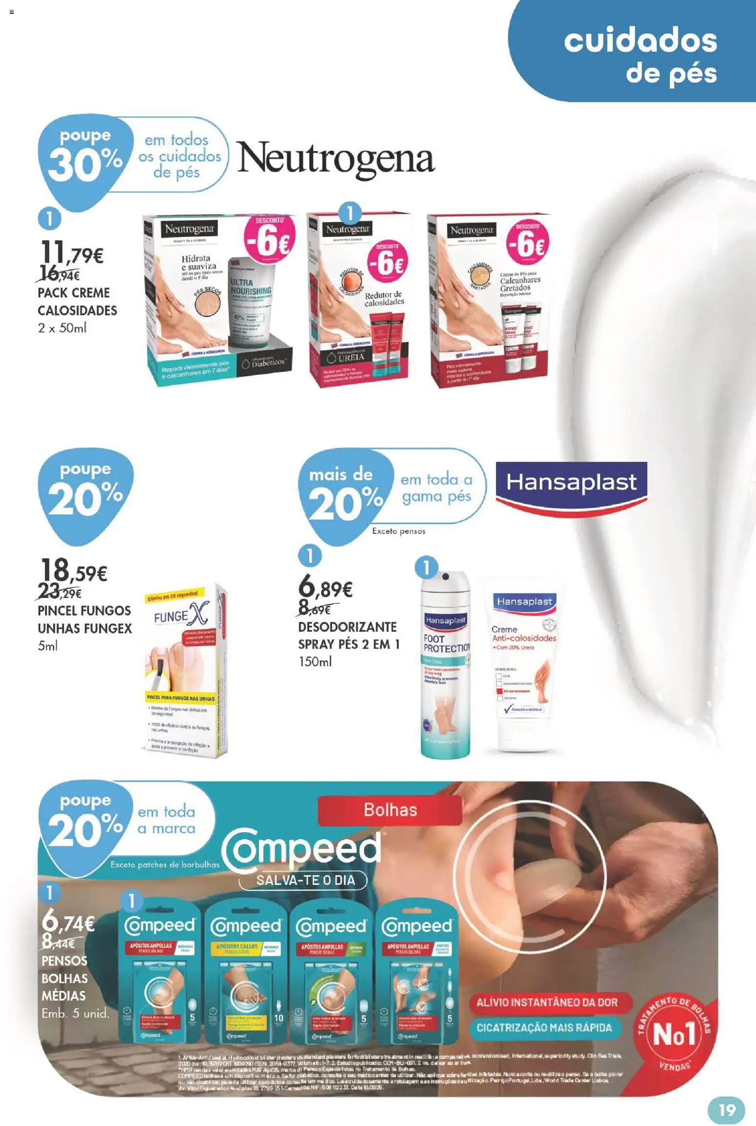 Pingo Doce Bem Estar Verão Lojas │ válido de 02/07/2026 | Página: 19 | Produtos: Pincel, Desodorizante, Creme