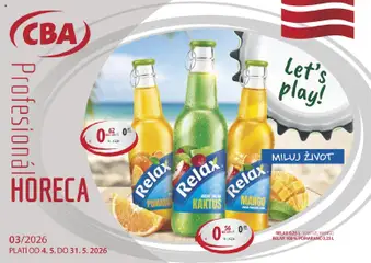 KARMEN CBA leták platný od 04.05.2026