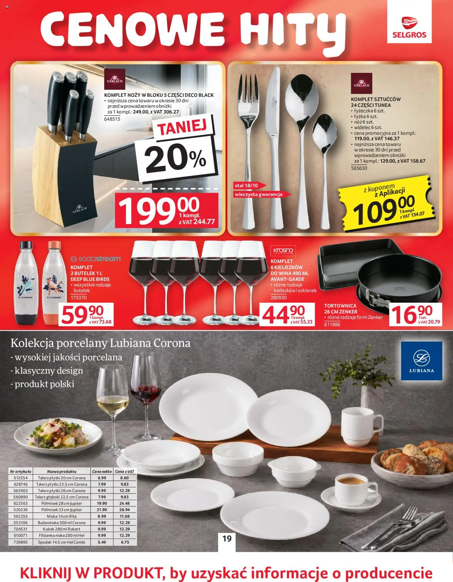 Selgros cash&carry gazetka - Oferta przemysłowa od 02.06.2026 | Strona: 22 | Produkty: Sodastream