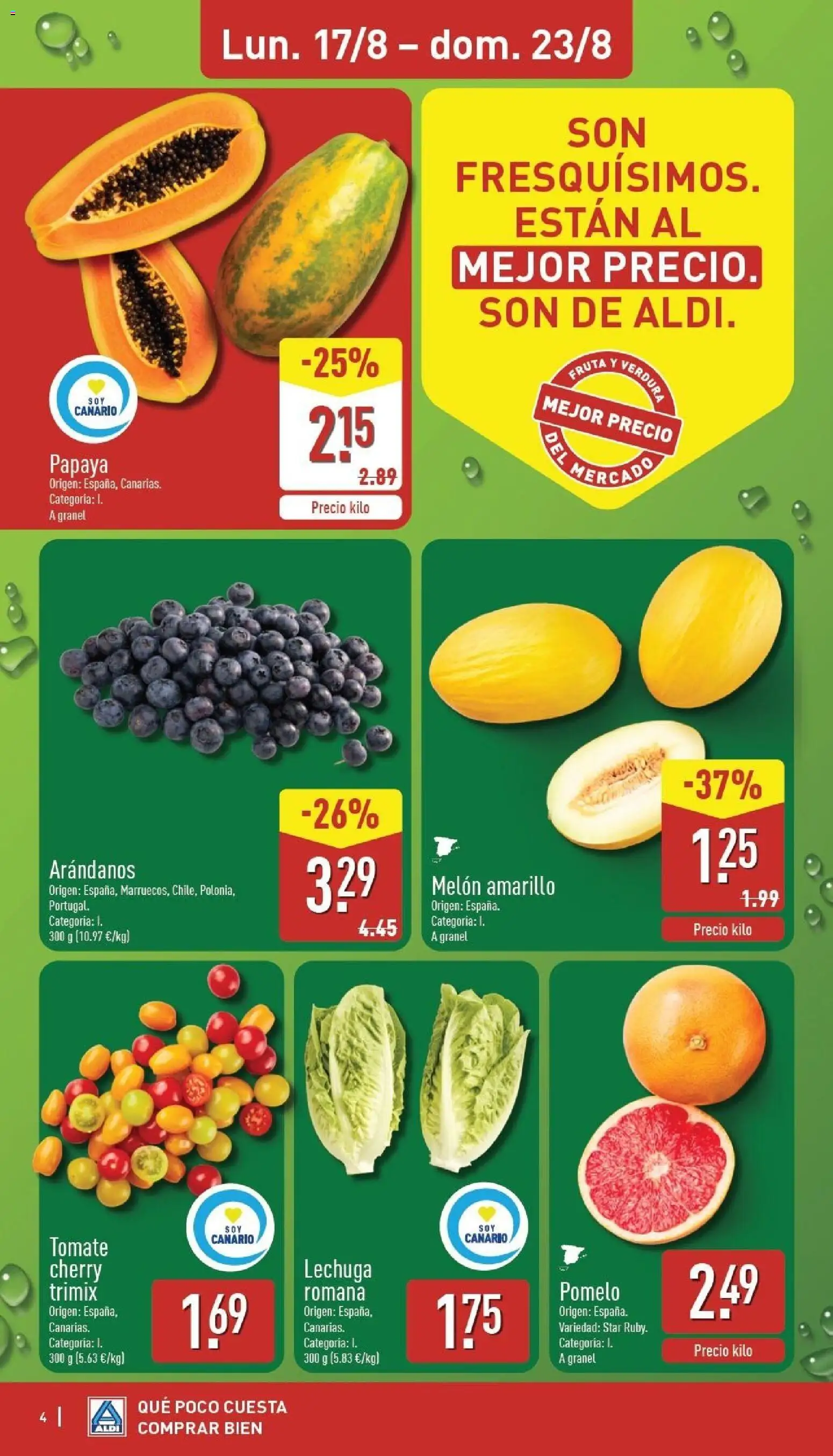 Aldi folleto Canarias │ válido desde el 17/08/2026 | Página: 4