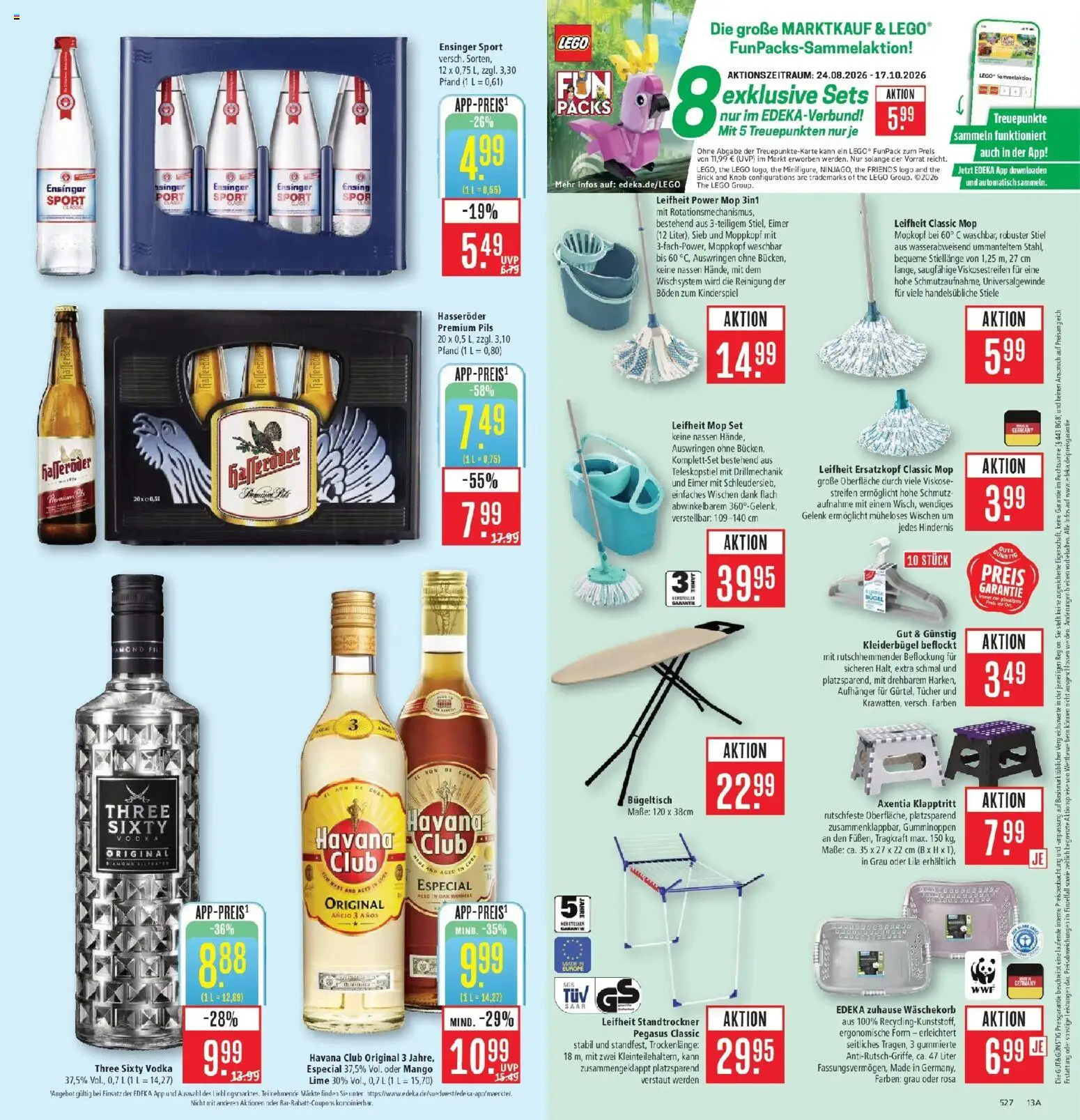 Marktkauf Prospekt Aschaffenburg (ab 21.09.2026) » Angebote online | Seite: 17 | Produkte: Pils, Mango, Vodka, Hasseröder
