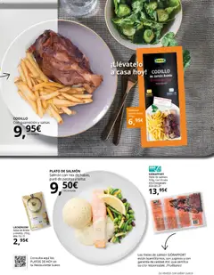 Vista previa Catálogo IKEA Fika válido desde el 01.04.2026 | Página: 13 | Productos: Jamón, Jugo, Filete