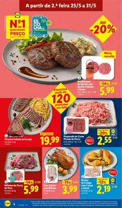 Pré-visualização Hambúrguer de Bovino com Queijo Cheddar e Bacon, Emb. 500 g válido de 25.05.2026 | Página: 8