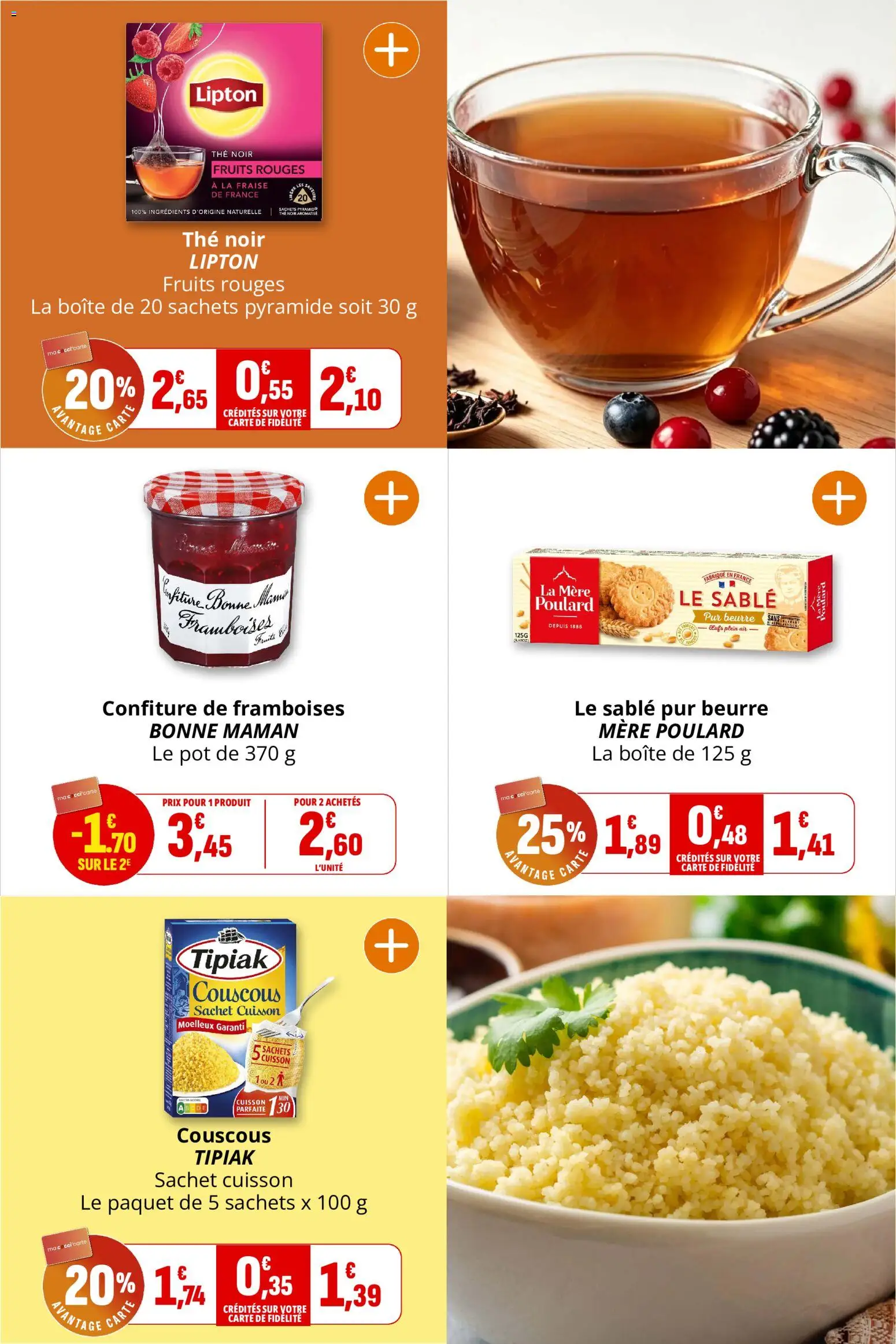 {H1} | Page: 15 | Produits: Ingrédients, Confiture, Beurre, Bonne Maman