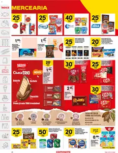 Pré-visualização Continente folheto válido de 25/08/2026 | Página: 26 | Produtos: Chocolates, Ananás, Chocolate, Açúcar