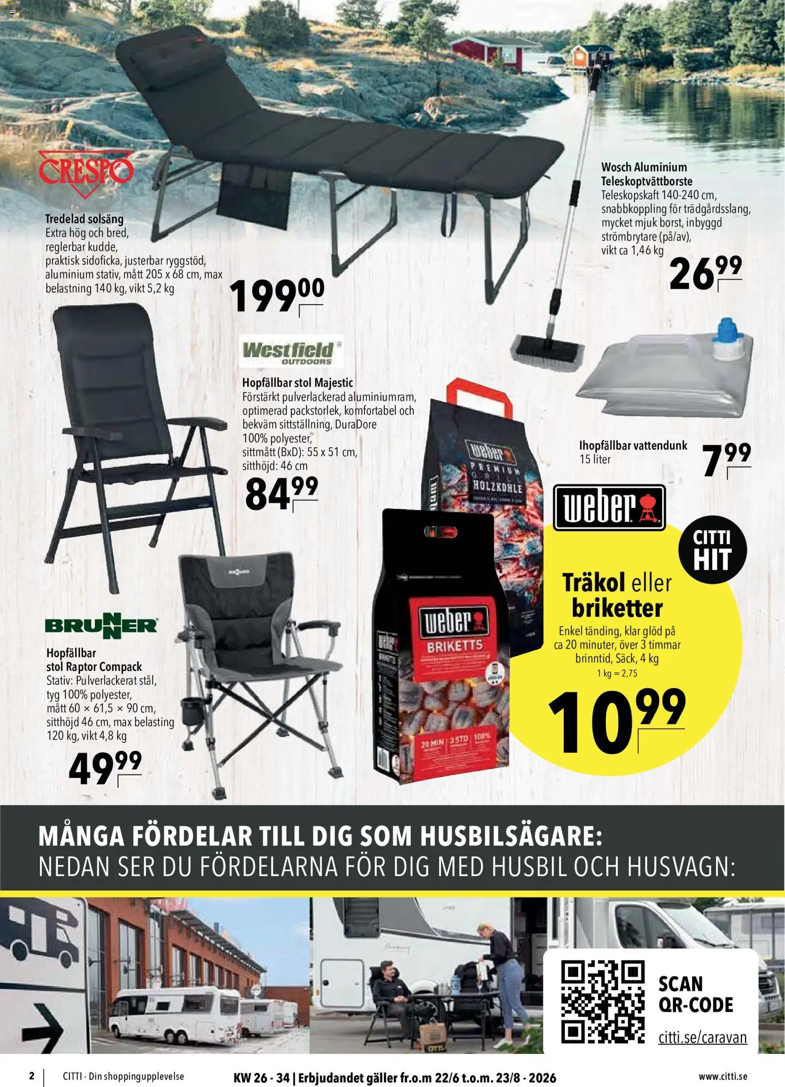 CITTI Markt Schweden-Werbung – gültig ab 22.06.2026 | Seite: 2 | Produkte: Stativ