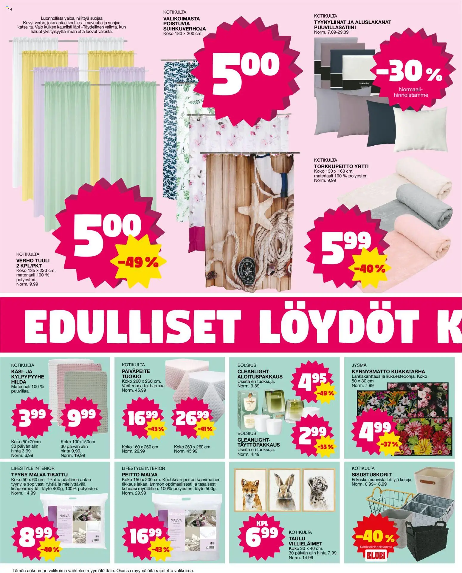 Tokmanni tarjoukset – voimassa 04.05.2026 alkaen | Sivu: 14