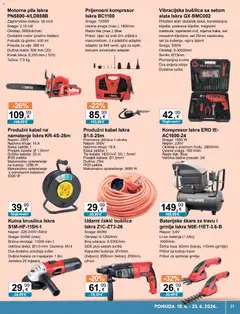 KTC - Katalog tehnike i posuđa - Pregled kataloga iz trgovine KTC, vrijedi od 10.06.2026 | Stranica: 21