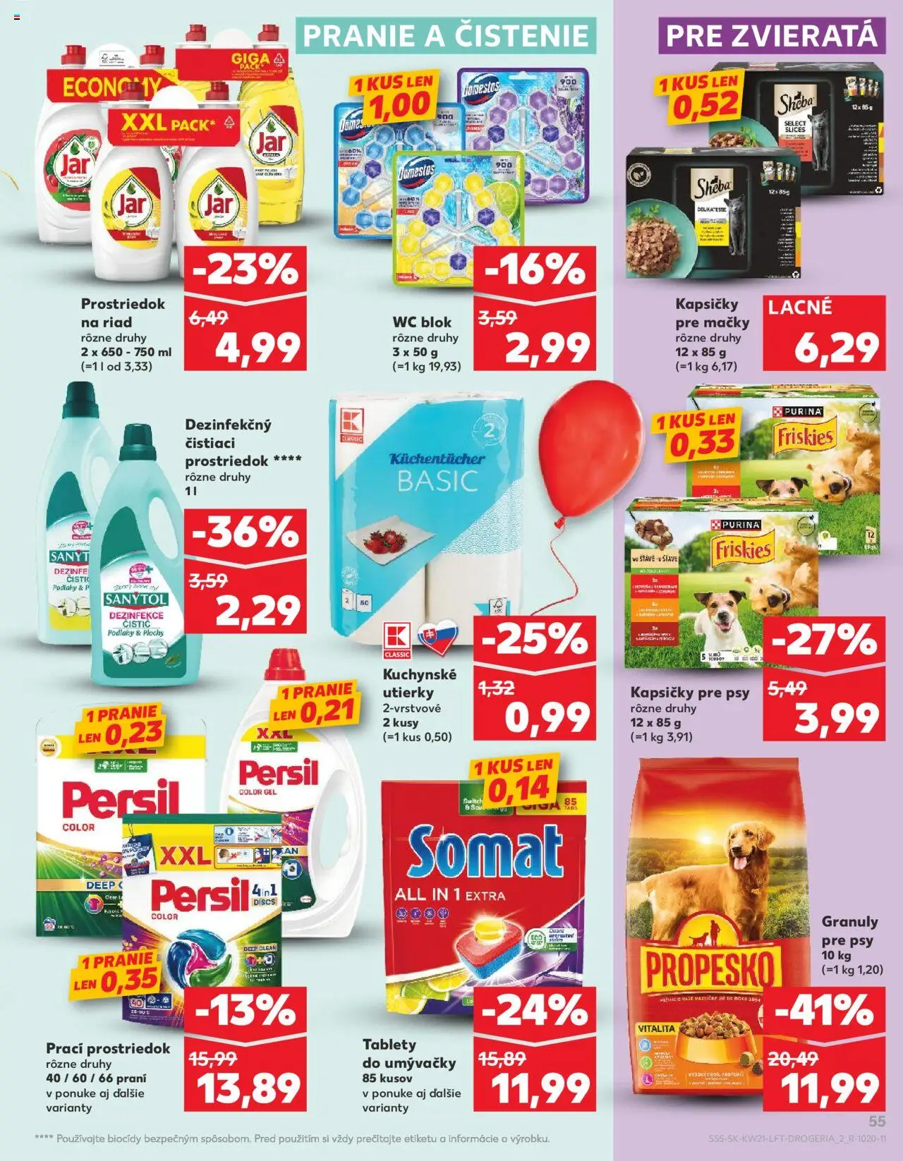 Nové Kaufland akcie – leták je platný od 22.05.2025 | Strana: 55