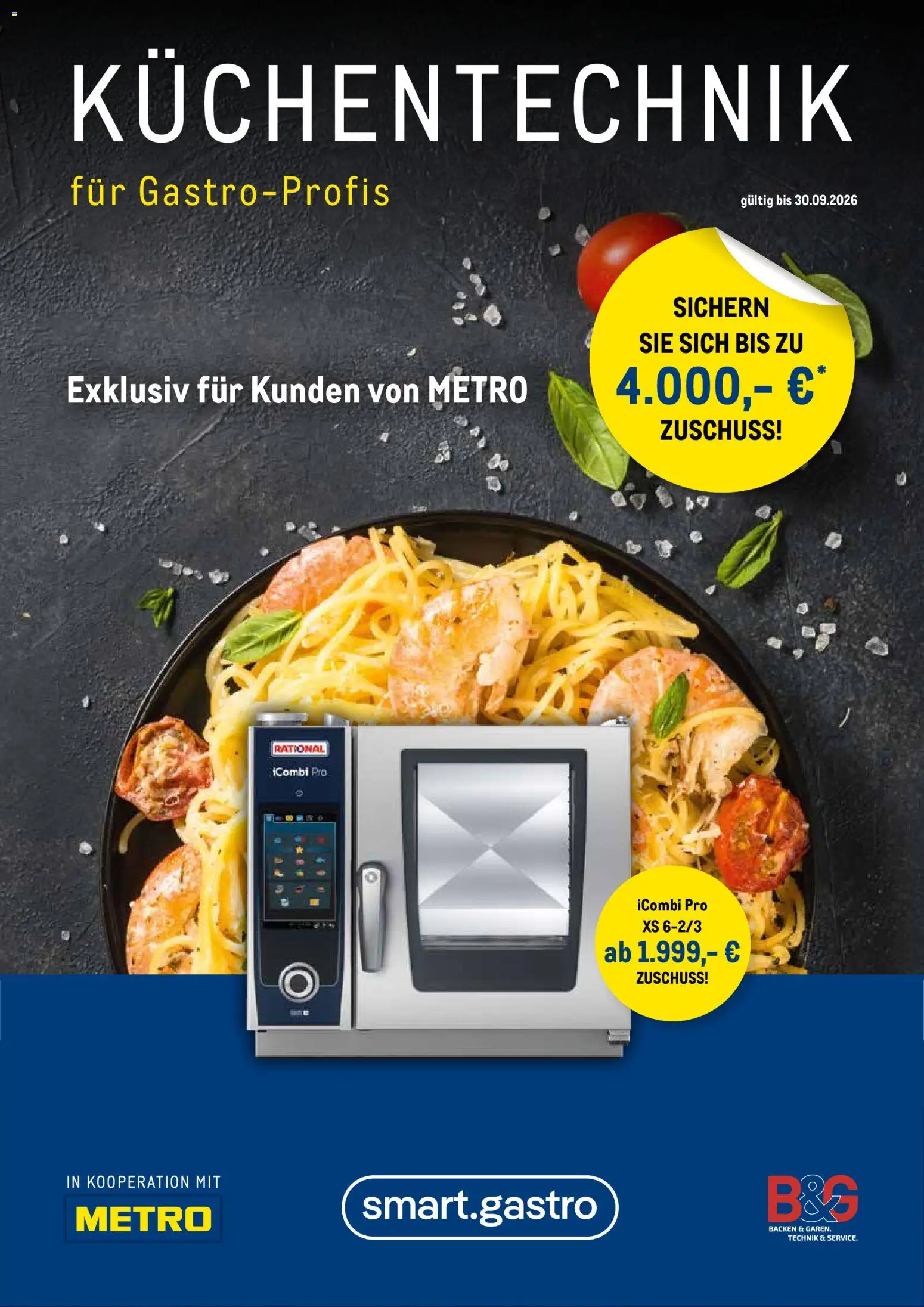 Metro Küchentechnik gültig ab 27.04.2026 | Seite: 1