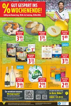 E center Prospekt ab 15.06.2026 gültig | Seite: 28 | Produkte: Bitburger, Pils, Schinken, Fleisch
