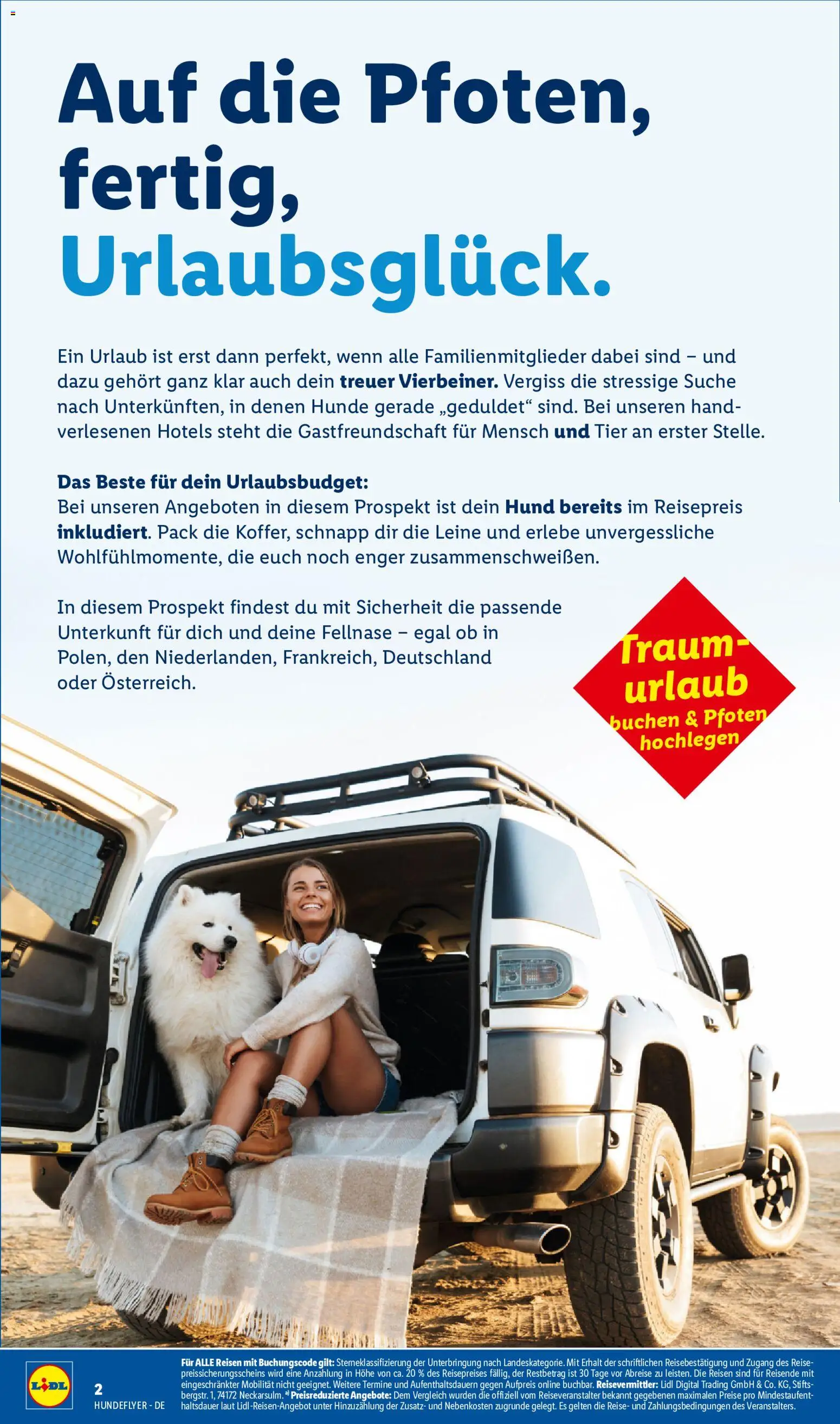 Lidl Reisen Hundeflyer – gültig ab 29.07.2026 | Seite: 2