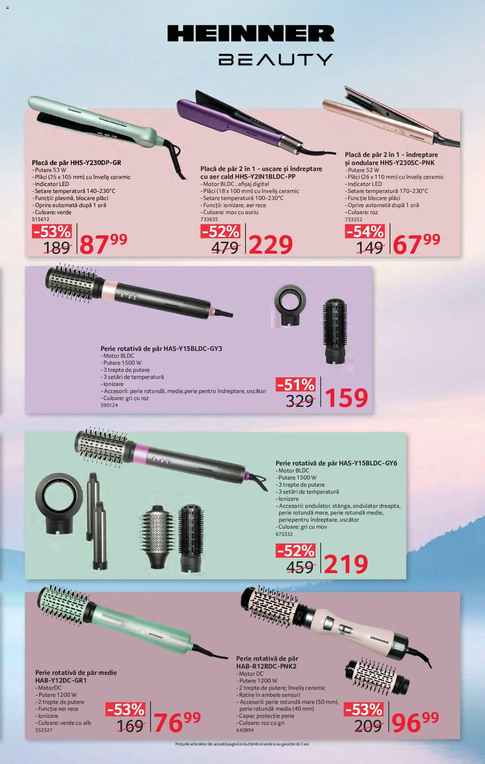 Noul catalog Selgros – valabil de la 12.06.2026 | Pagină: 23 | Produse: Perie rotativă, Uscător, Ondulator, Babak