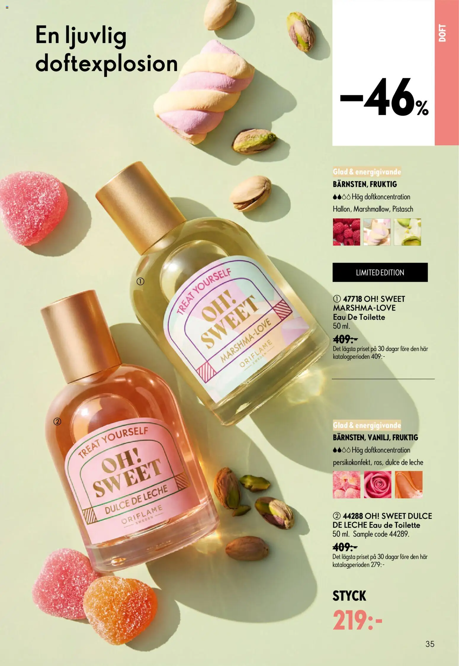 Oriflame reklamblad aktuell från 24/06/2026 | Sida: 35 | Produkter: Doft, Eau de toilette