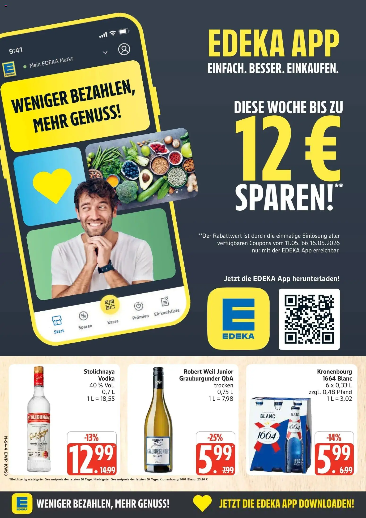 Marktkauf Prospekt Rostock	 – gültig ab 10.05.2026 | Seite: 24 | Produkte: Vodka