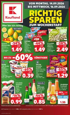 Kaufland Prospekt Frankenthal ab 14.09.2026 gültig