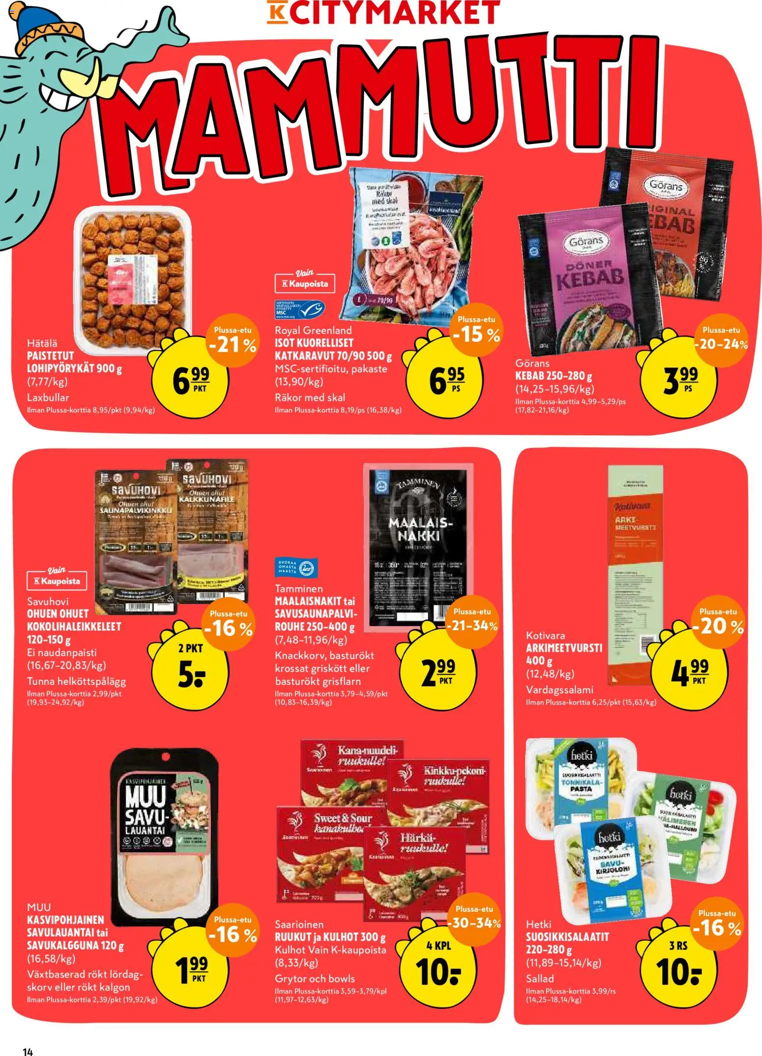K-Citymarket tarjoukset – voimassa 12/10/2026 alkaen | Sivu: 14