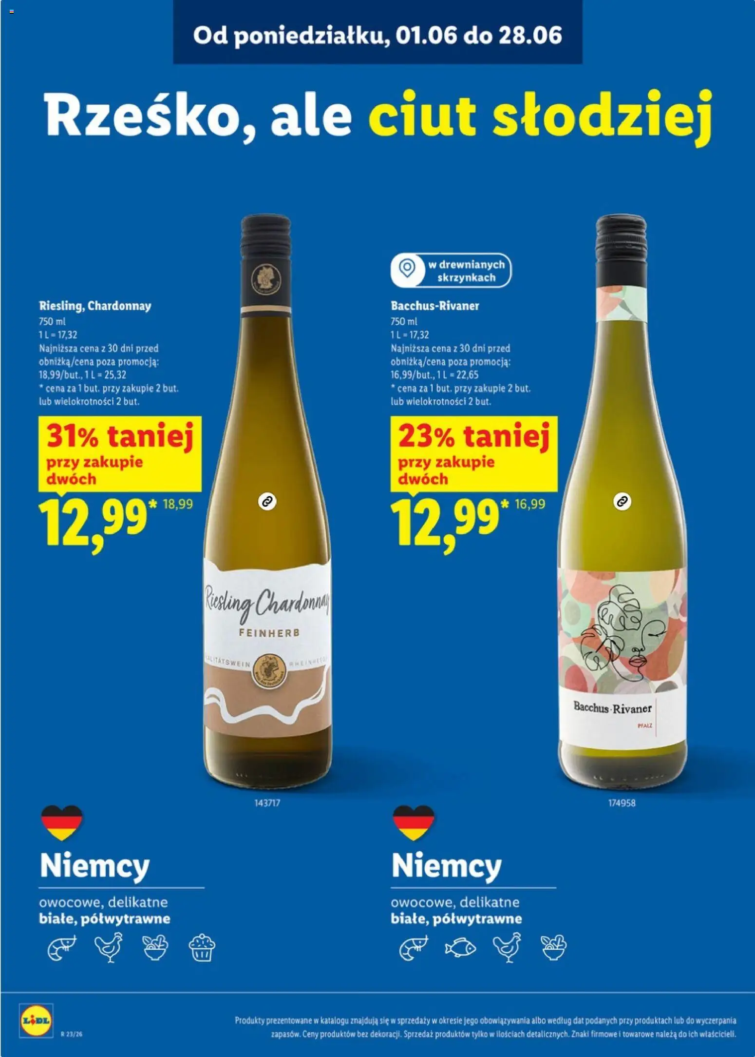 Lidl Katalog karta win od 01.06.2026 | Strona: 4 | Produkty: Riesling, Chardonnay