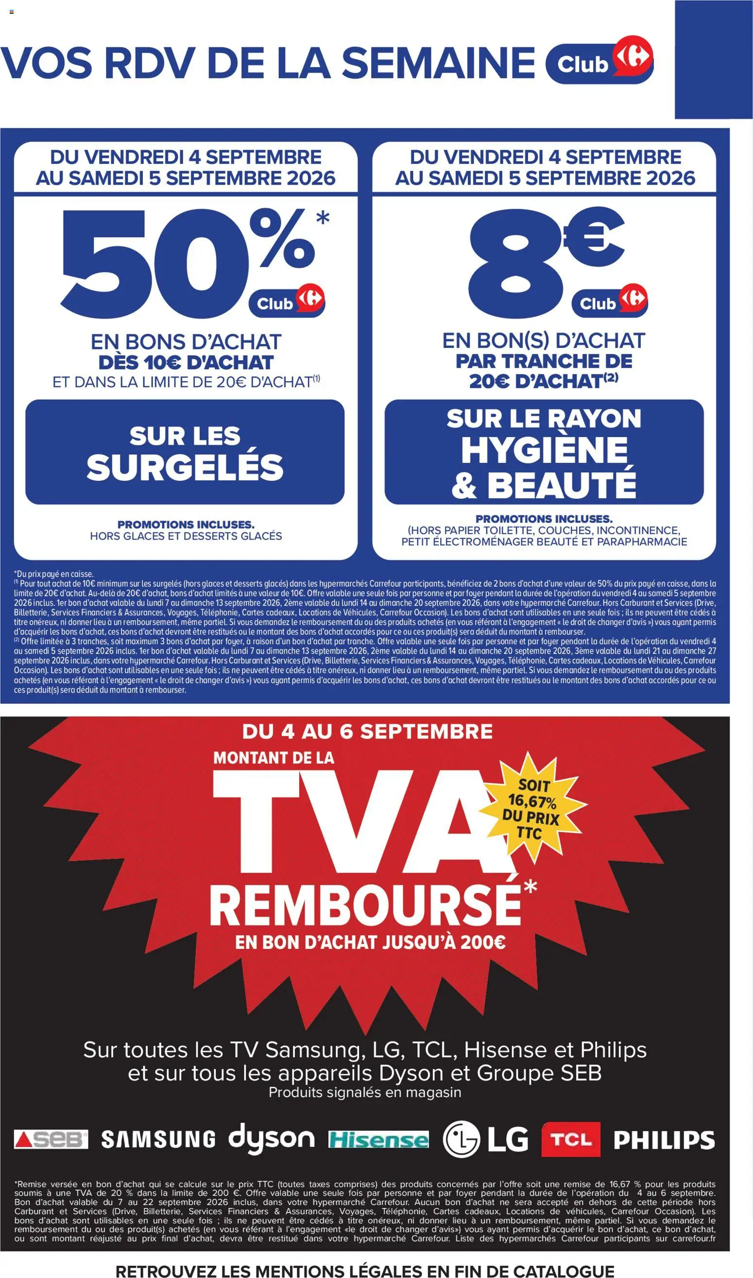 {H1} | Page: 4 | Produits: Glaces, Dyson, Petit électroménager, Hygiène