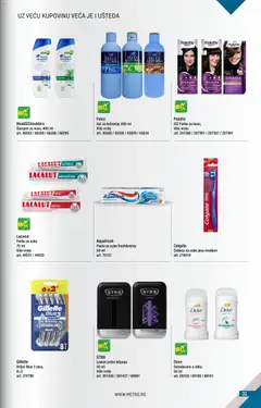Metro katalog METRO RS - BMPL - pregled Metro kataloga - važi od 01.10.2026 | Strana: 31 | Proizvode: Brijač, Pasta, Felce azzurra, Četkica za zube