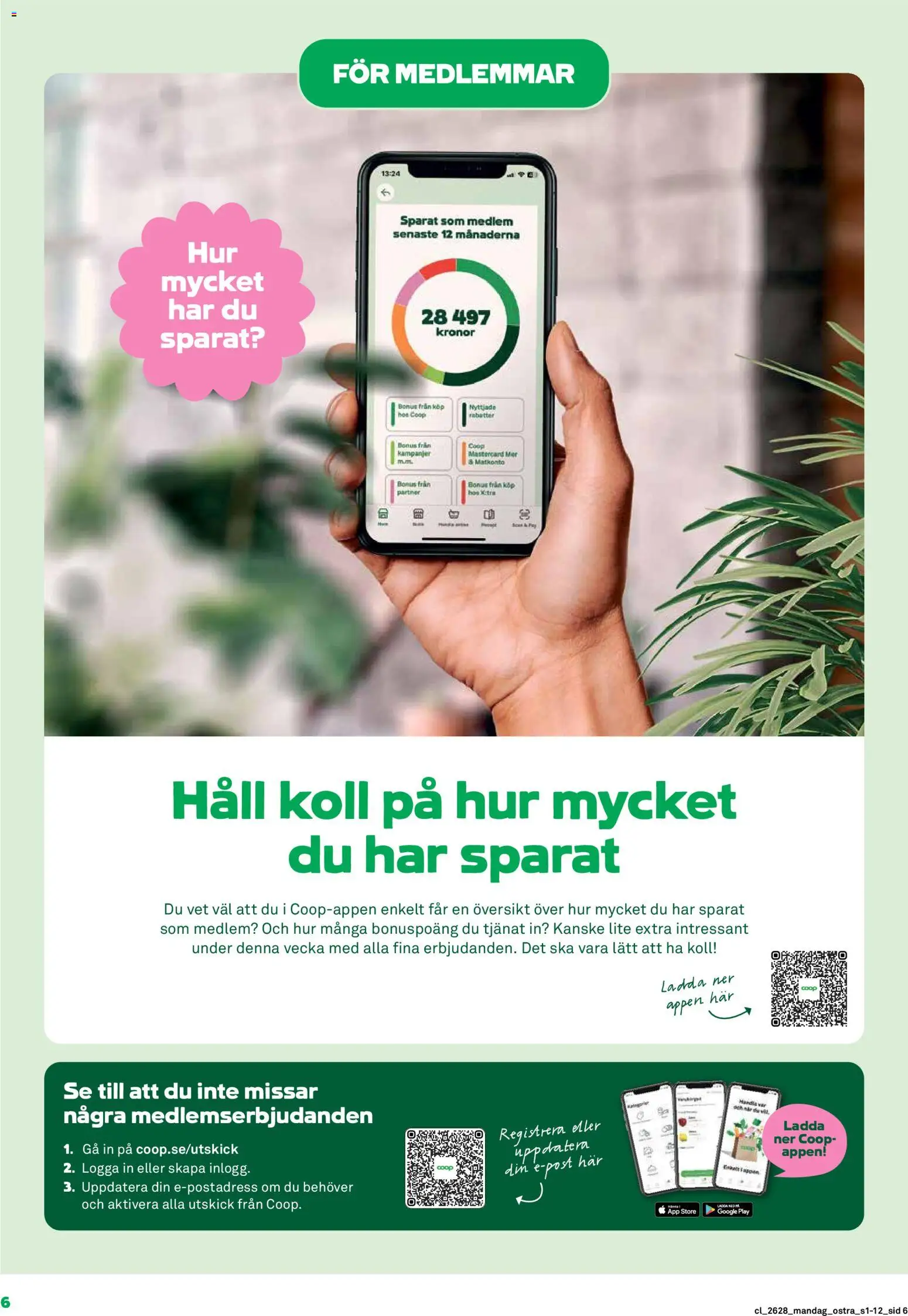 Coop Daglivs reklamblad aktuell från 06/07/2026 | Sida: 6 | Produkter: Häll