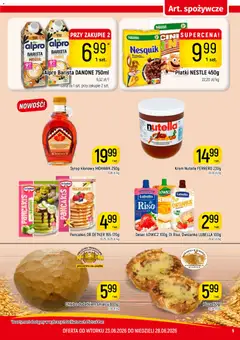 Pogląd oferty "Piotruś Pan gazetka" - ważna od 23.06.2026 | Strona: 5 | Produkty: Syrop, Syrop klonowy, Krem, Pancakes