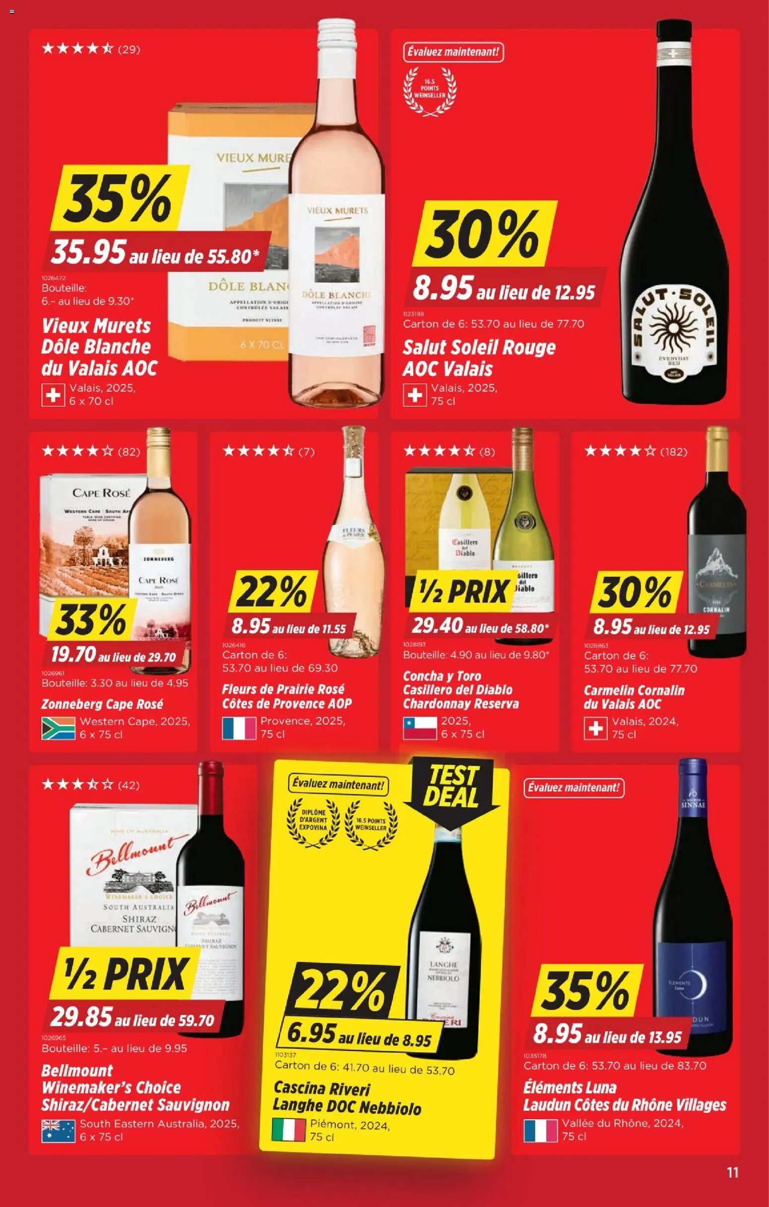 Denner aktionen FR – gültig ab 29.10.2026 | Seite: 11 | Produkte: Rouge