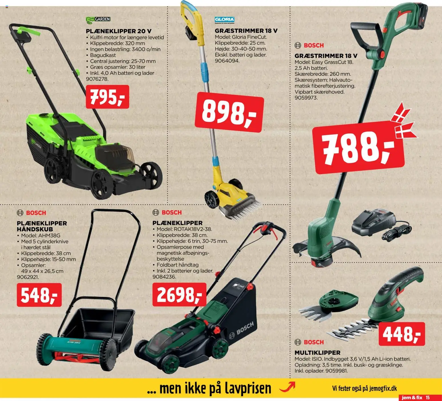 Jem & fix tilbudsavis – gyldig fra 07.06.2026 | Side: 15 | Produkter: Batterier, Batteri