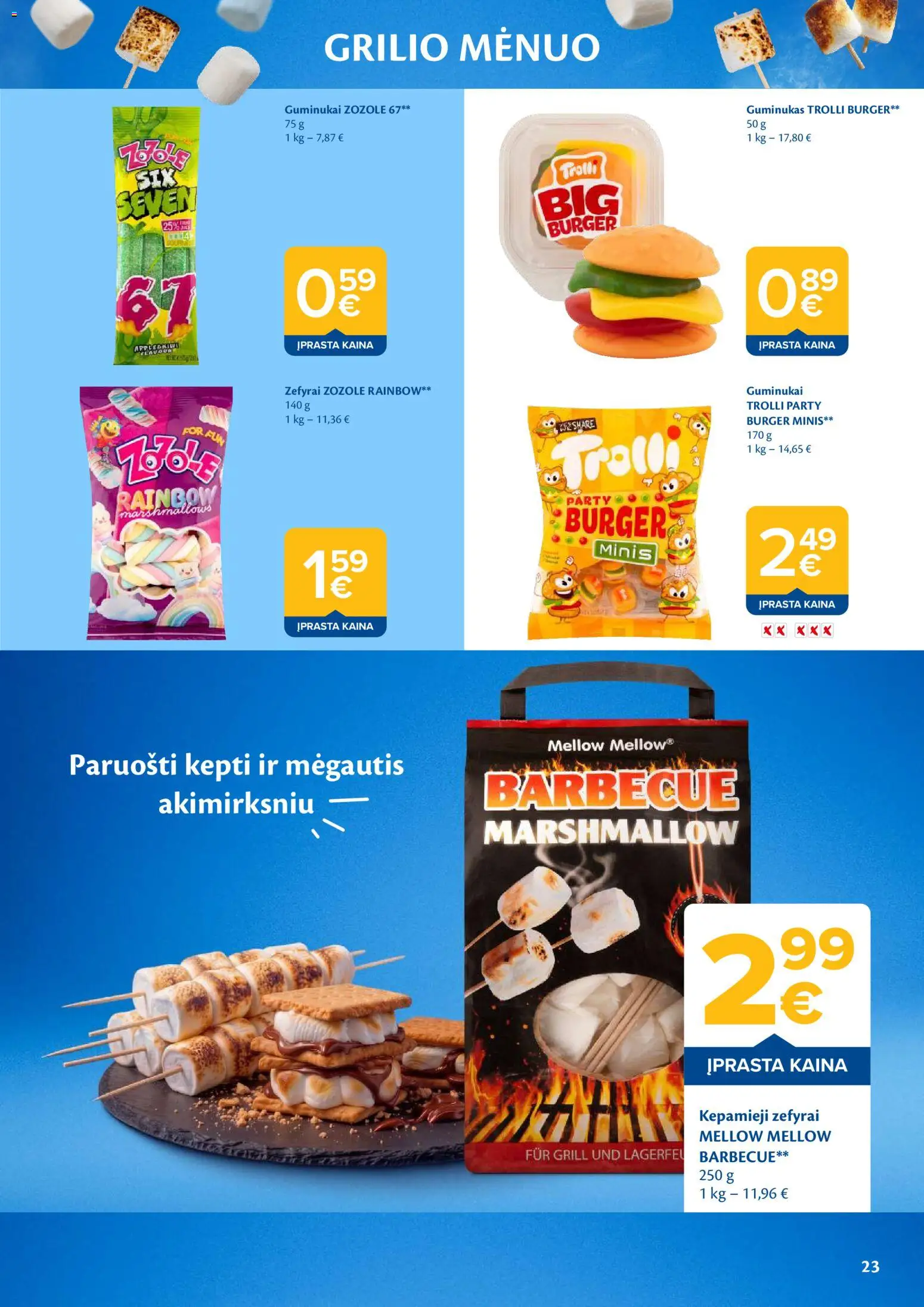 MAXIMA akcijos nuo 05.05.2026 | Puslapis: 23 | Prekių: Guminukai