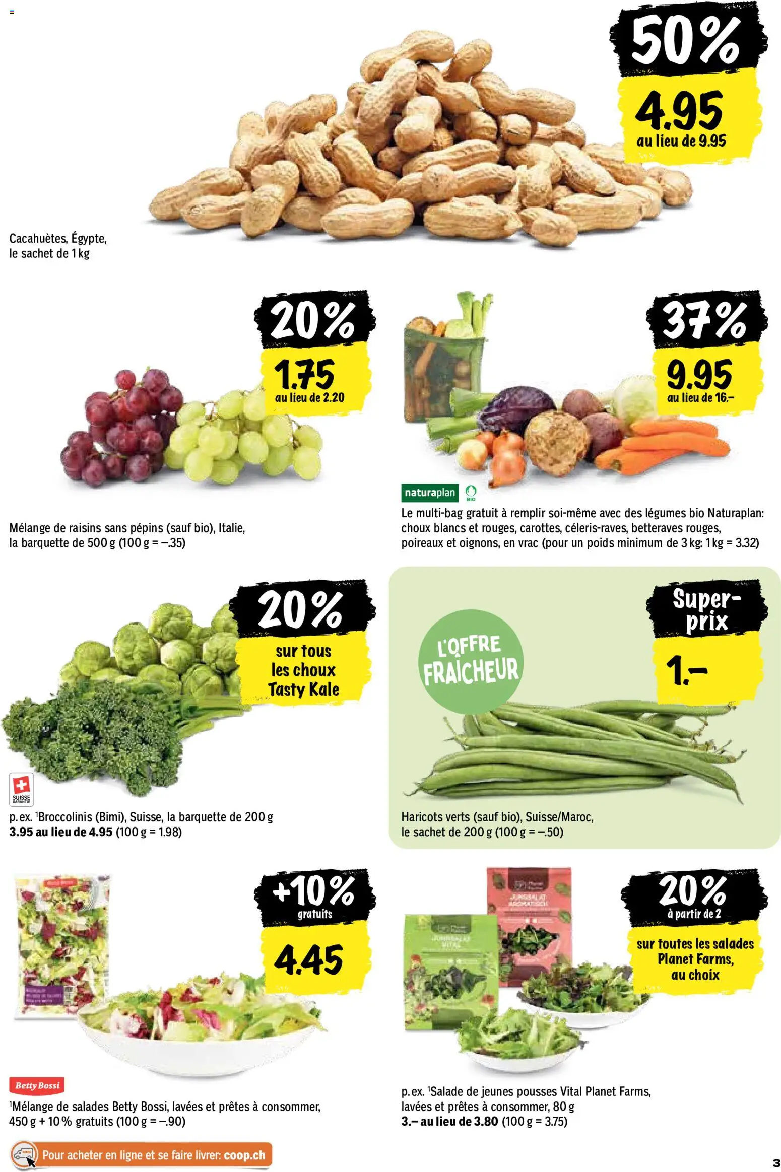 Coop aktionen FR – gültig ab 29.10.2026 | Seite: 3